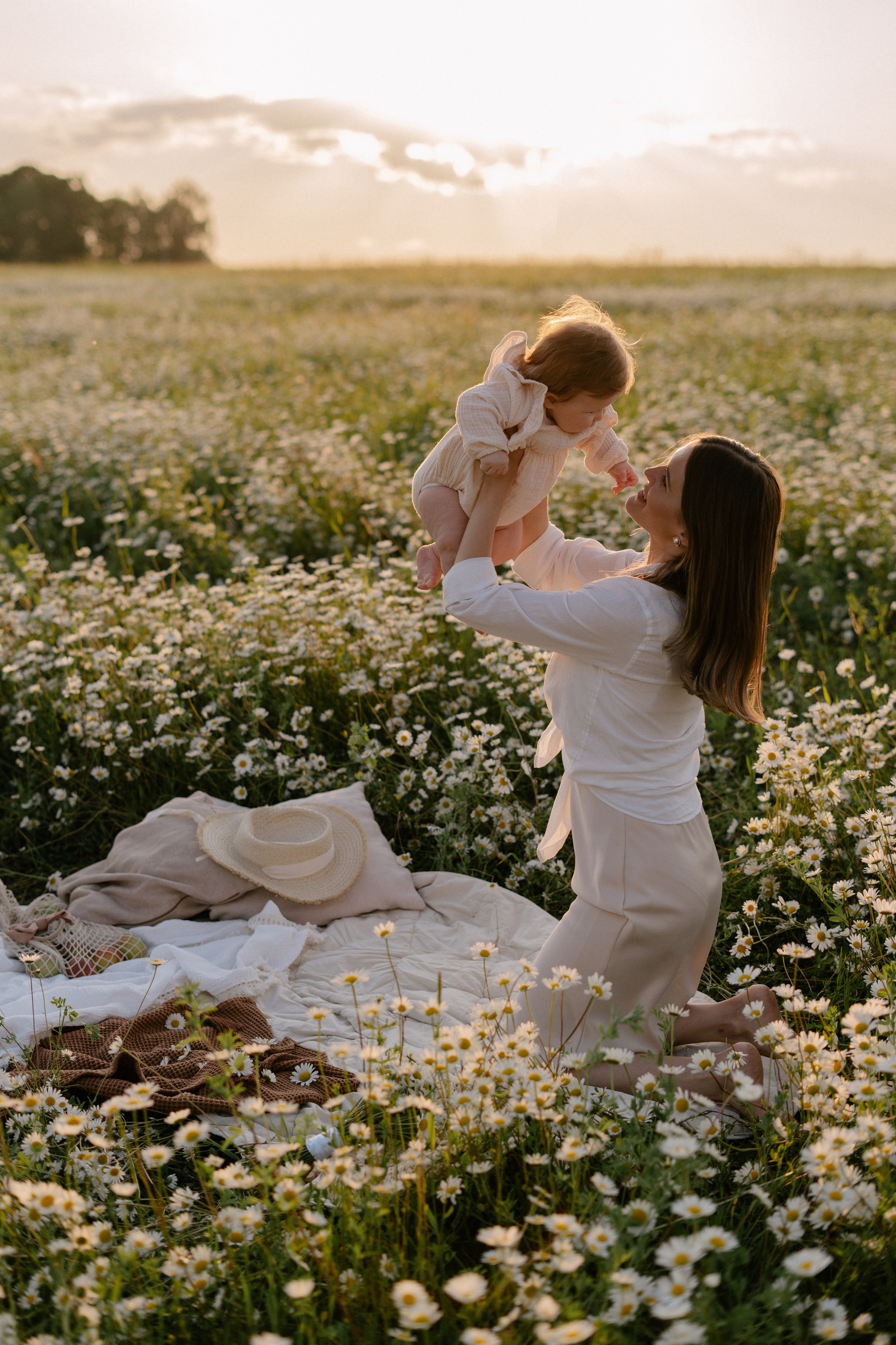 Любовь в ромашковом поле. Семейный и свадебный фотограф в Красногорске Анастасия Тихонова