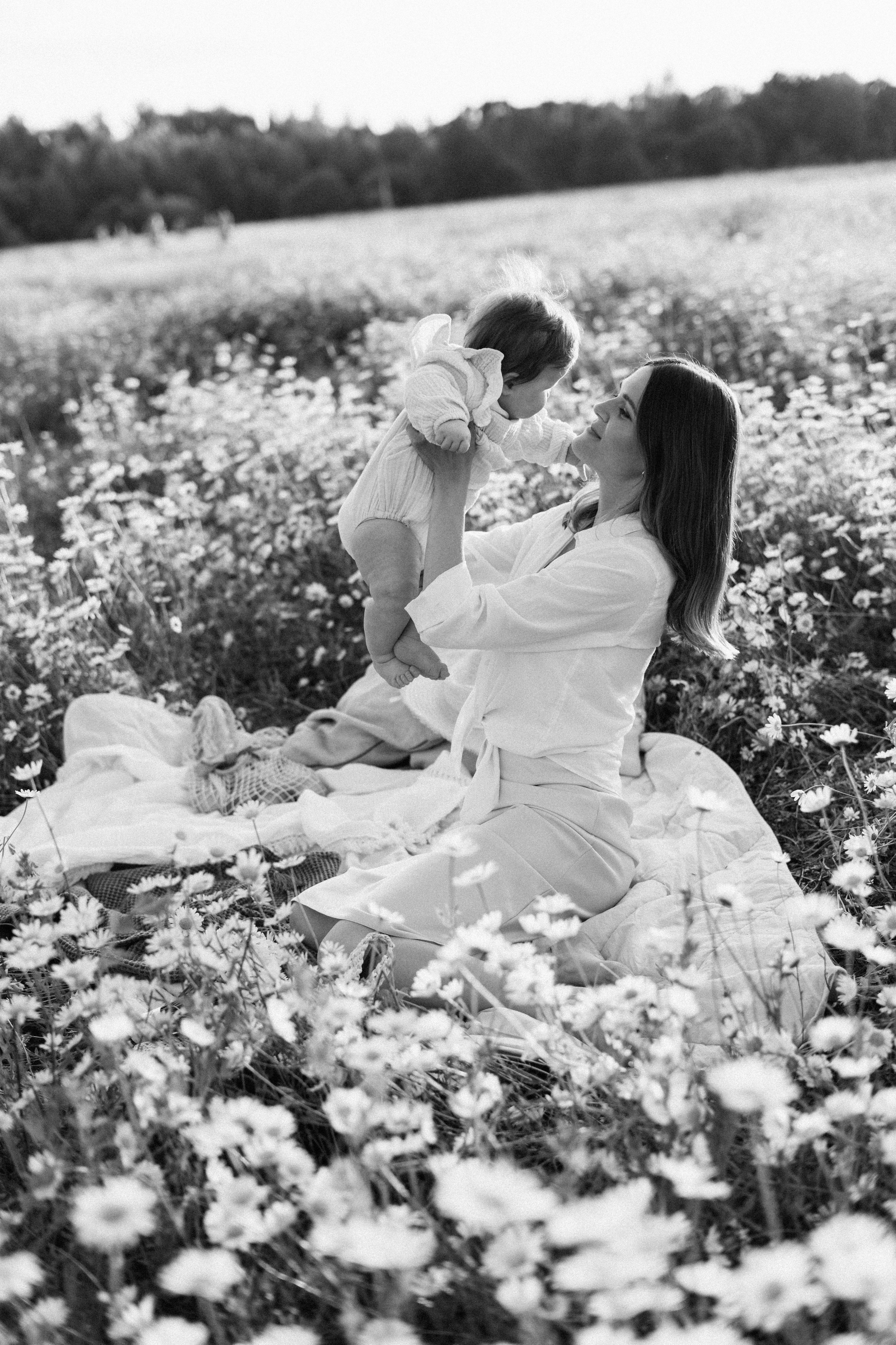 Любовь в ромашковом поле. Семейный и свадебный фотограф в Красногорске Анастасия Тихонова
