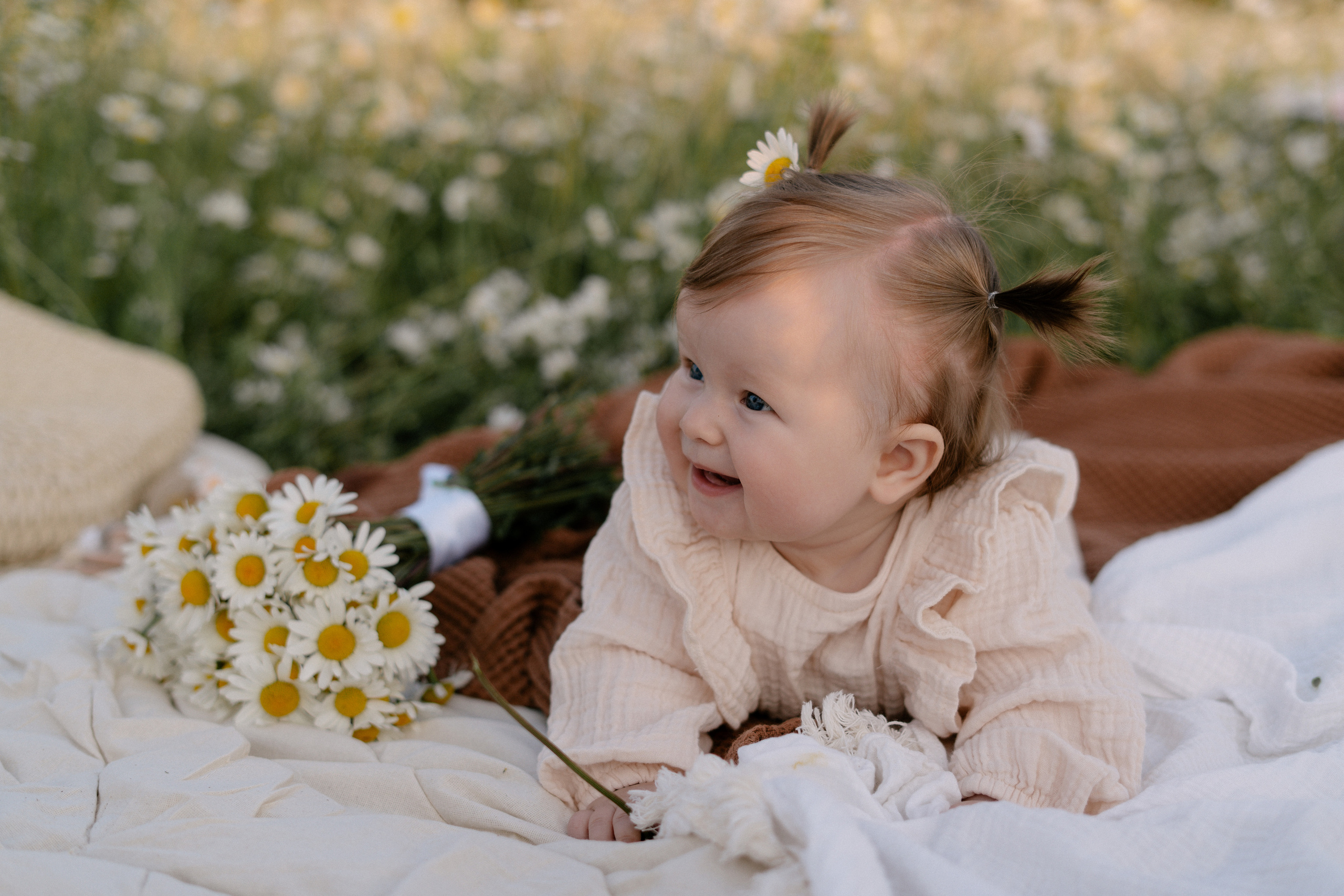 Любовь в ромашковом поле. Семейный и свадебный фотограф в Красногорске Анастасия Тихонова