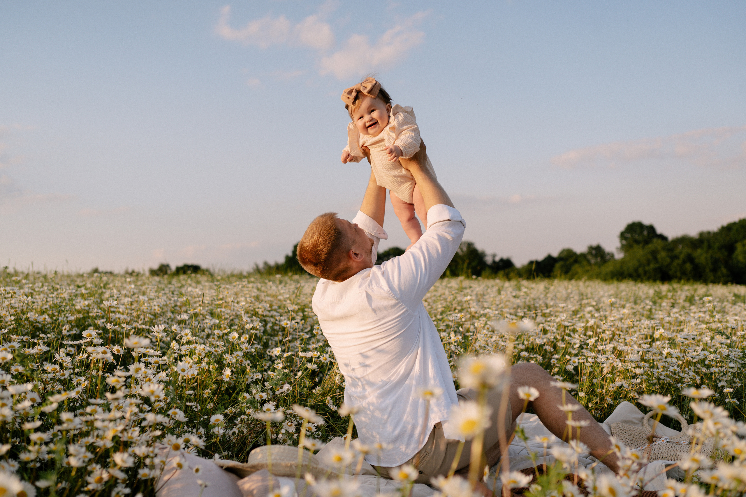 Любовь в ромашковом поле. Семейный и свадебный фотограф в Красногорске Анастасия Тихонова