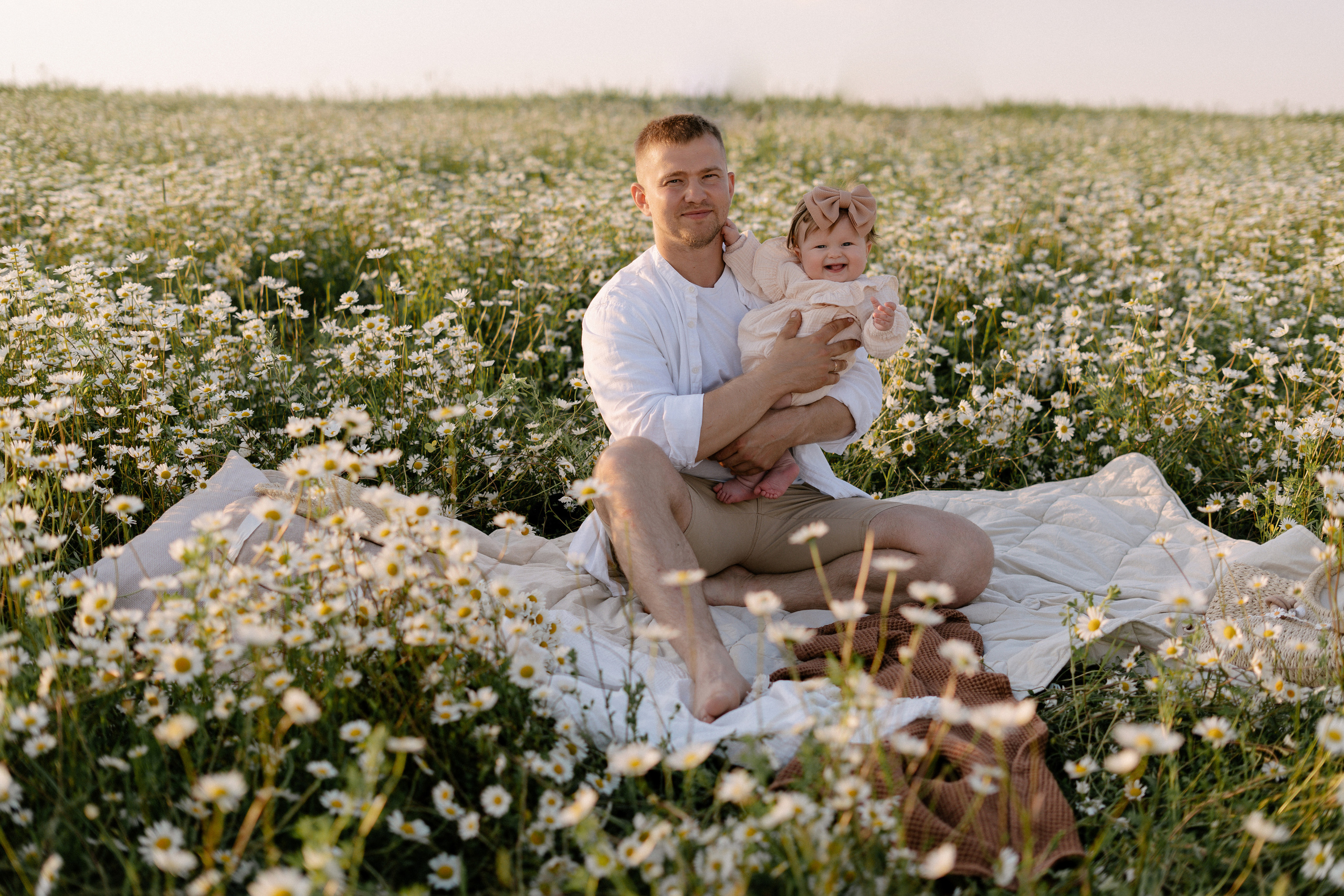 Любовь в ромашковом поле. Семейный и свадебный фотограф в Красногорске Анастасия Тихонова