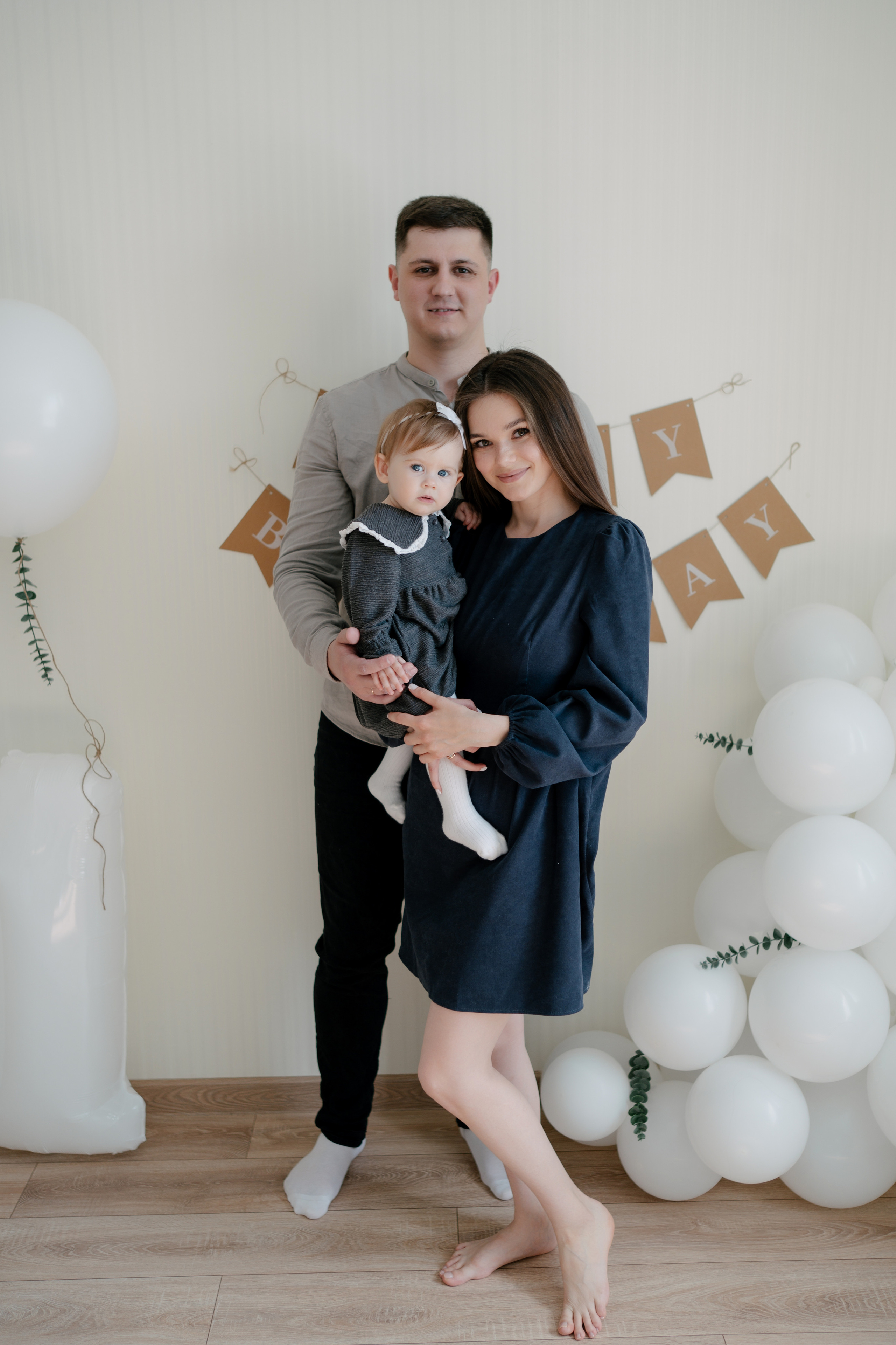 Полине годик. Семейный и свадебный фотограф в Красногорске Анастасия Тихонова