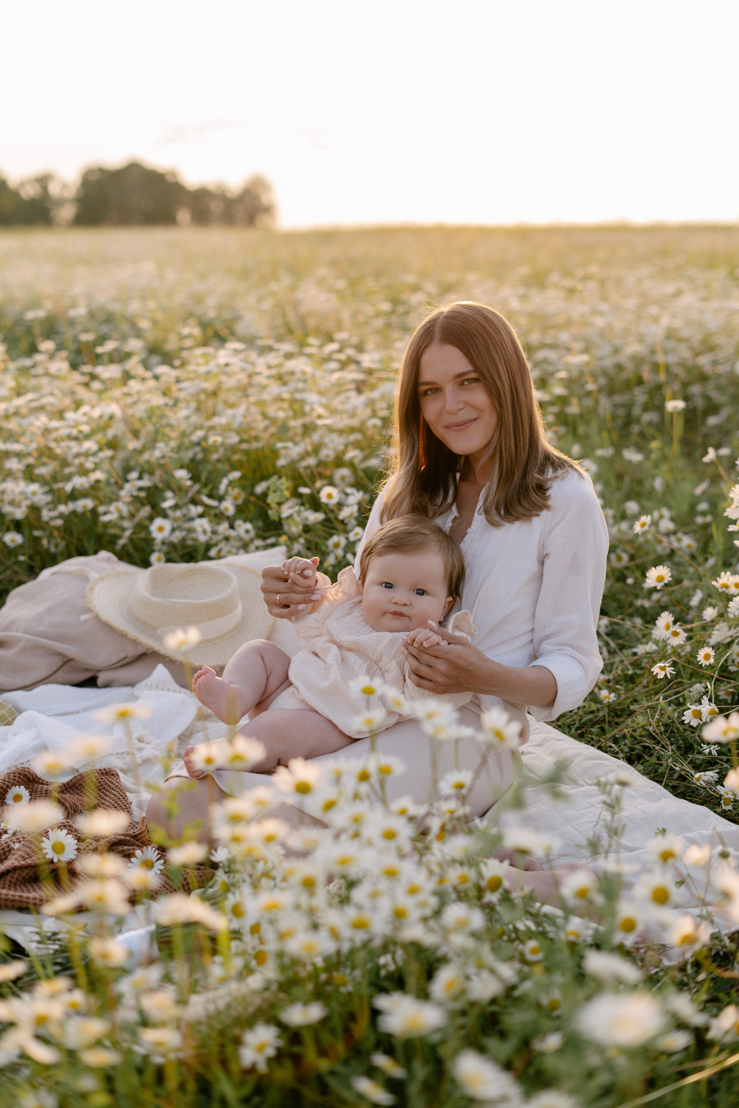 Любовь в ромашковом поле. Семейный и свадебный фотограф в Красногорске Анастасия Тихонова