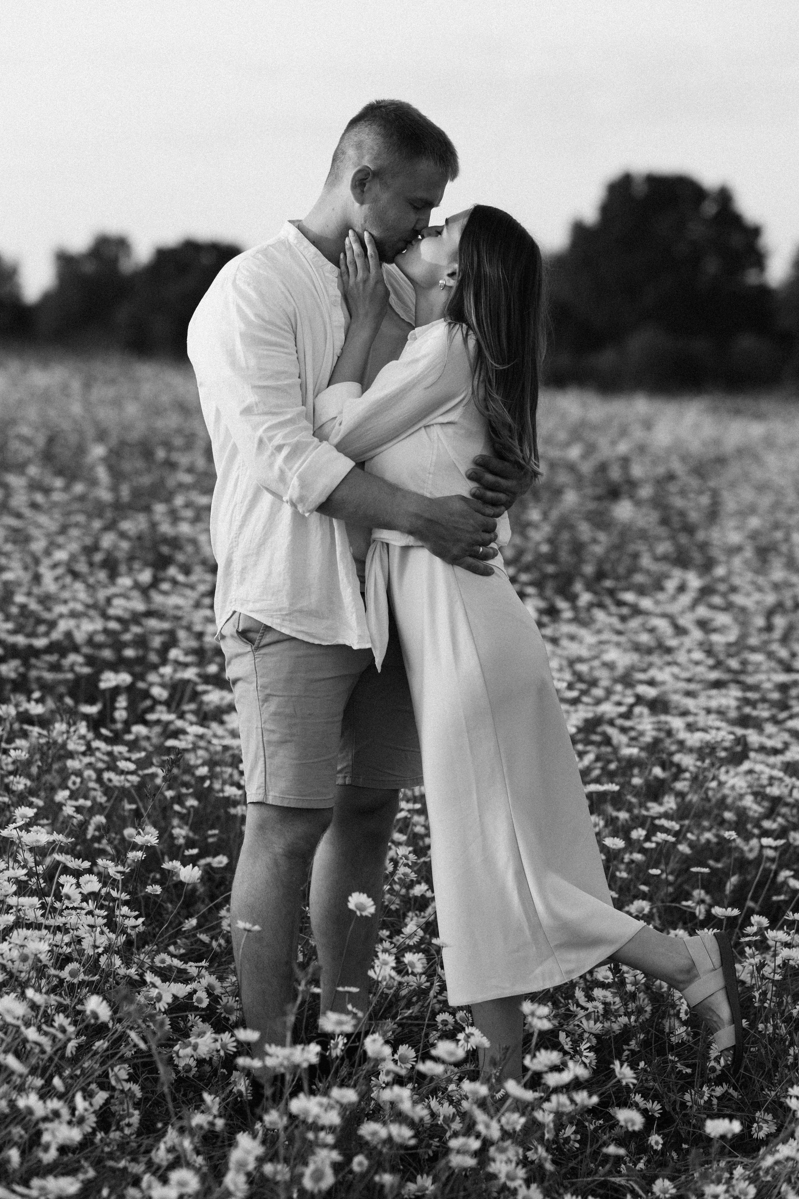Любовь в ромашковом поле. Семейный и свадебный фотограф в Красногорске Анастасия Тихонова