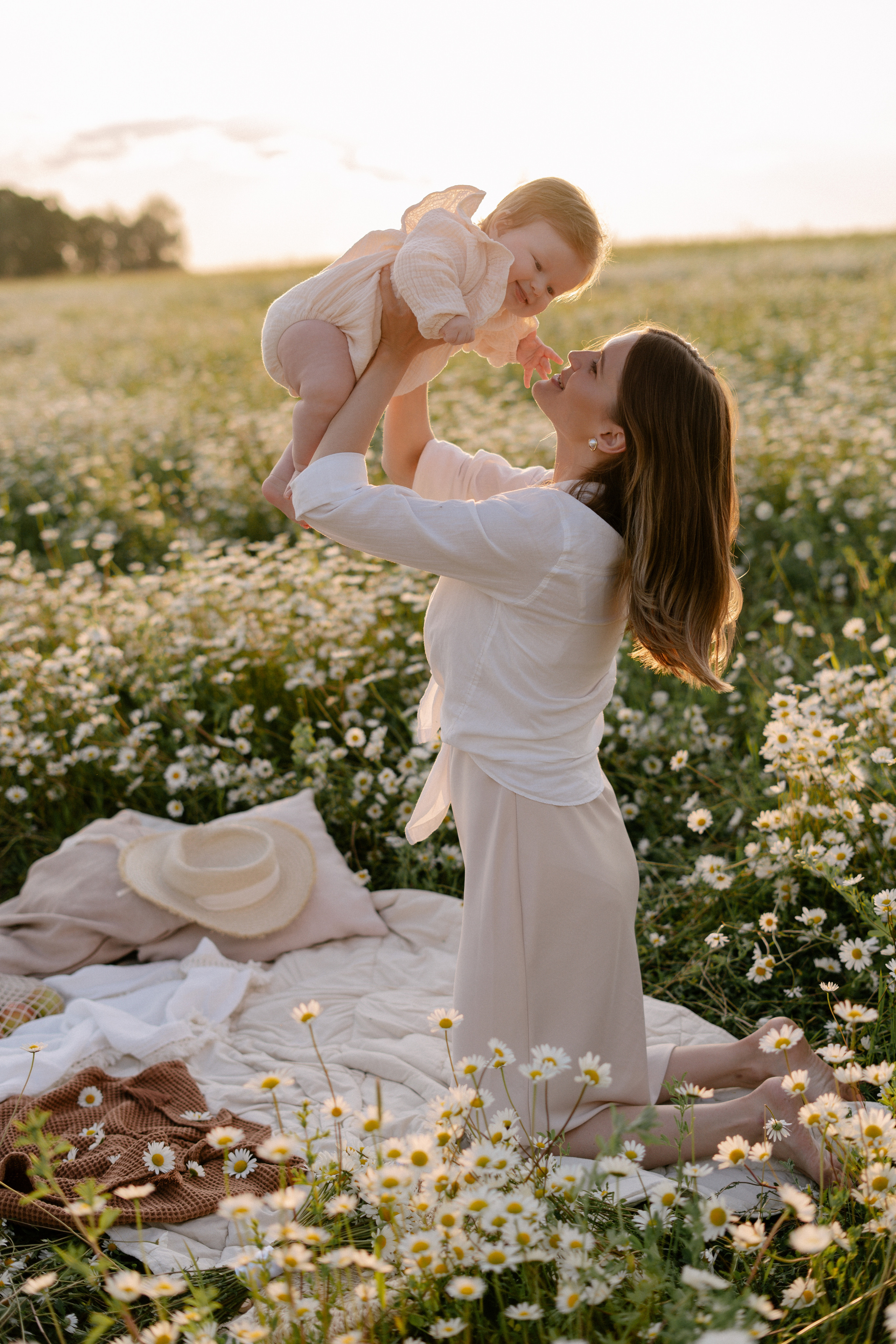 Любовь в ромашковом поле. Семейный и свадебный фотограф в Красногорске Анастасия Тихонова