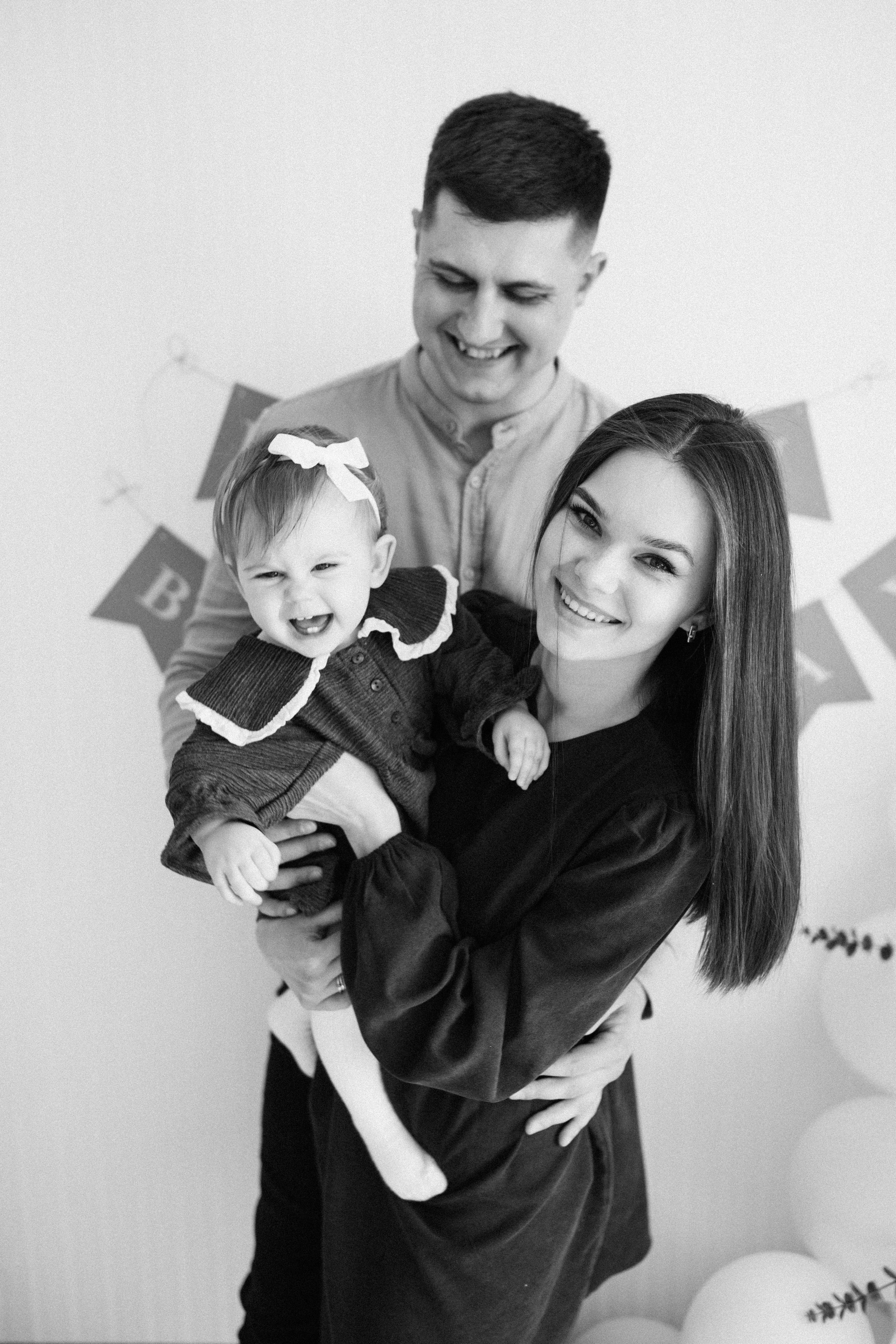 Полине годик. Семейный и свадебный фотограф в Красногорске Анастасия Тихонова