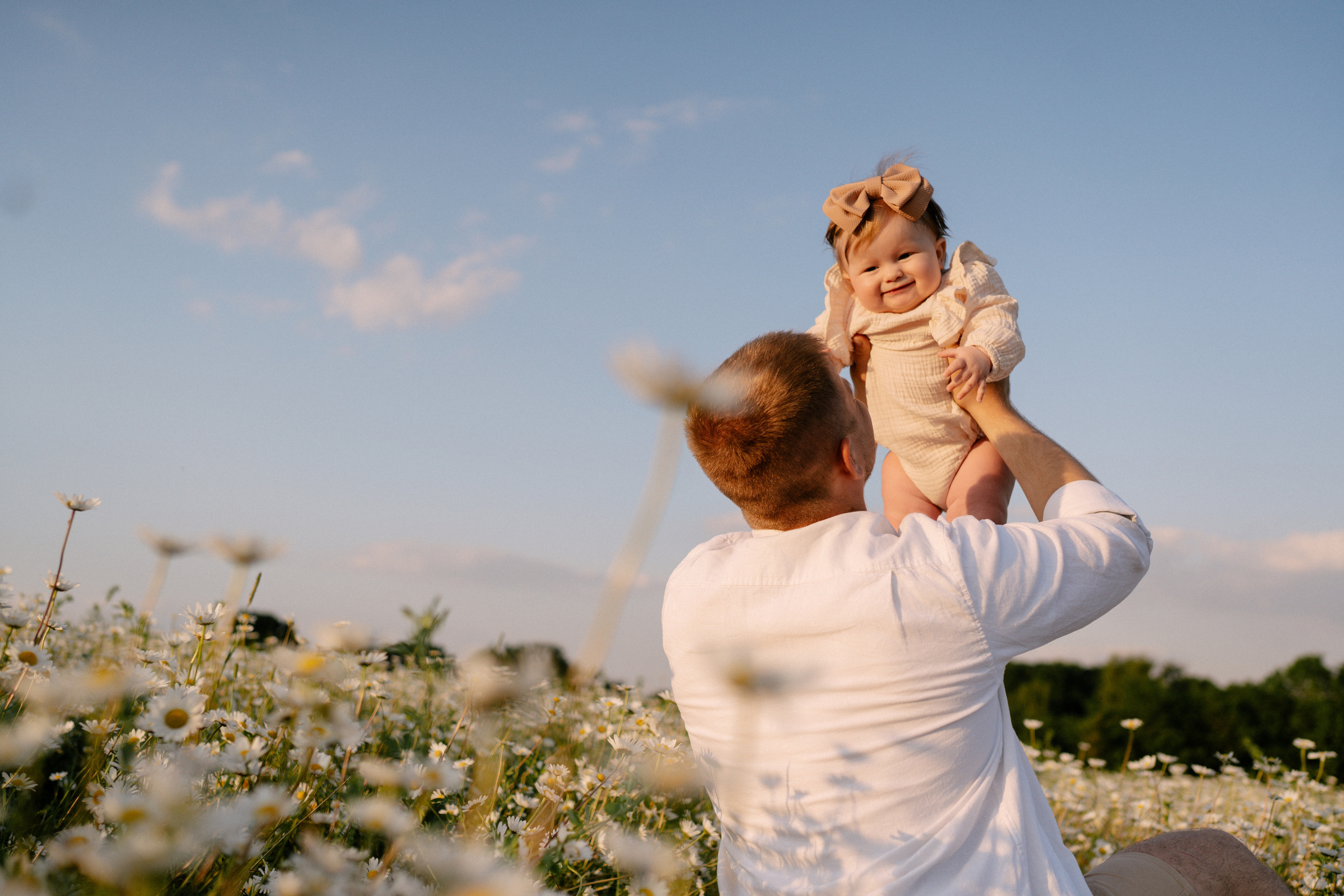 Любовь в ромашковом поле. Семейный и свадебный фотограф в Красногорске Анастасия Тихонова