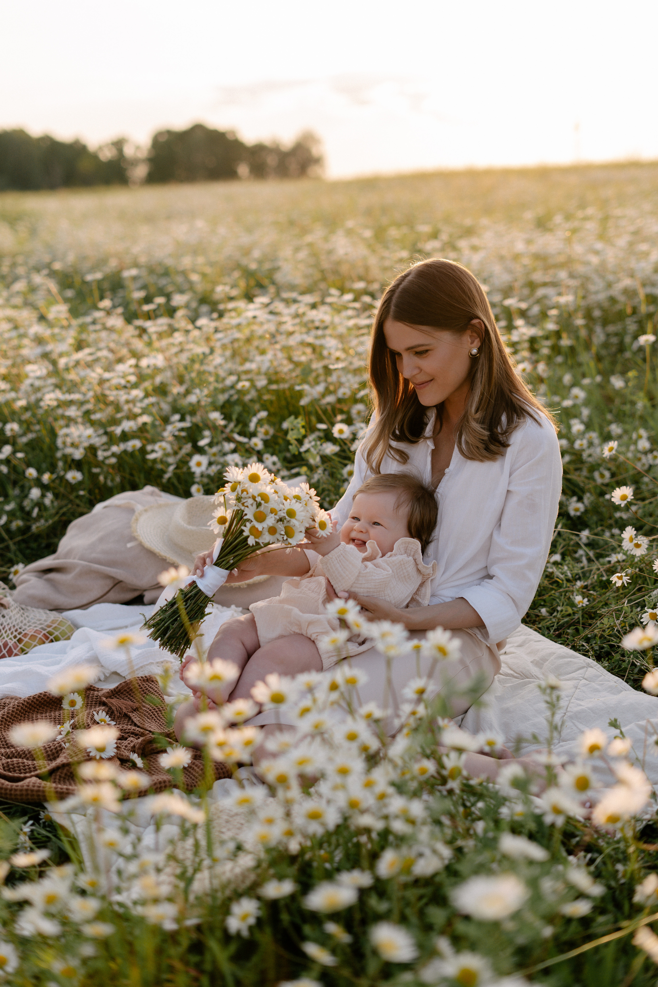 Любовь в ромашковом поле. Семейный и свадебный фотограф в Красногорске Анастасия Тихонова