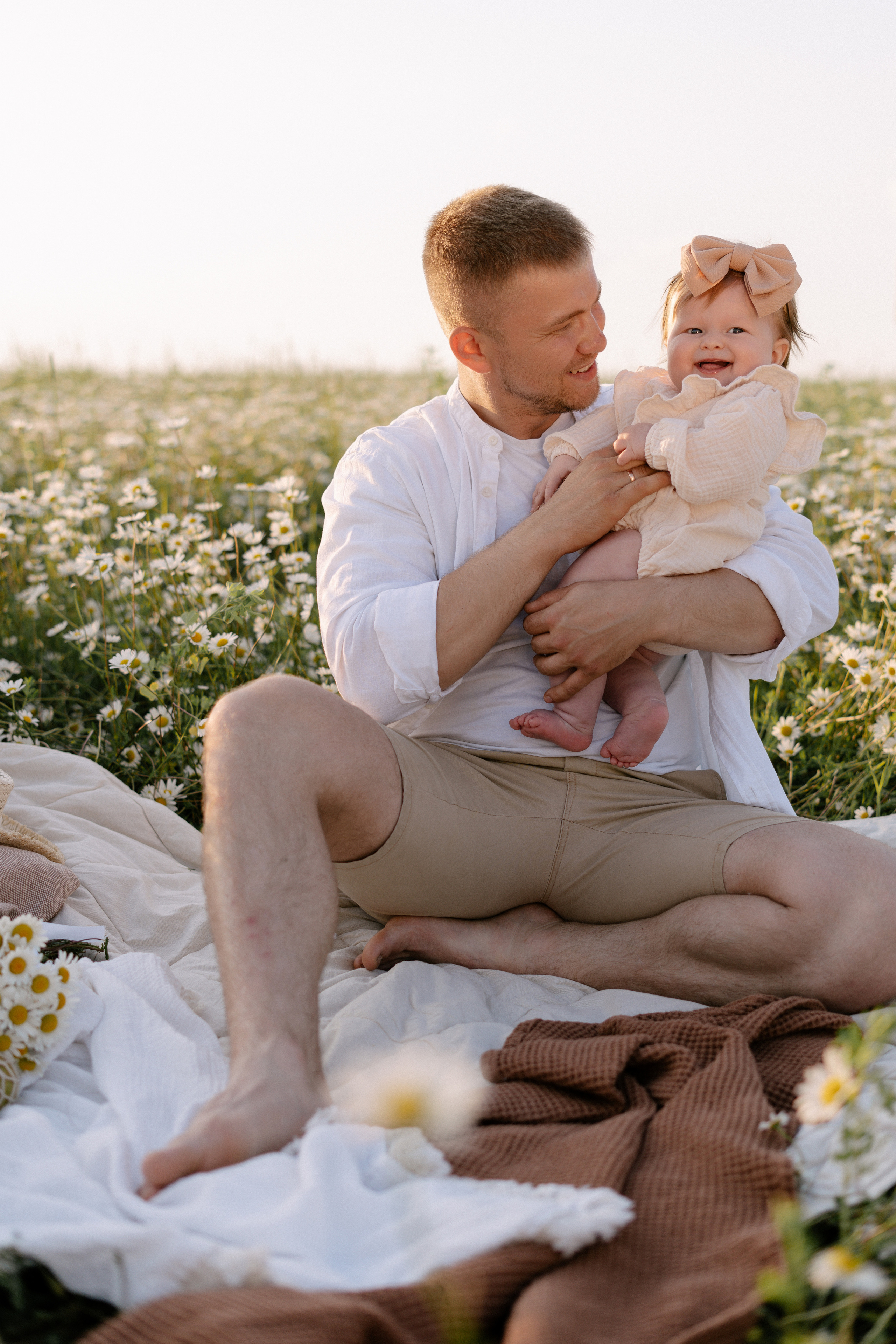 Любовь в ромашковом поле. Семейный и свадебный фотограф в Красногорске Анастасия Тихонова