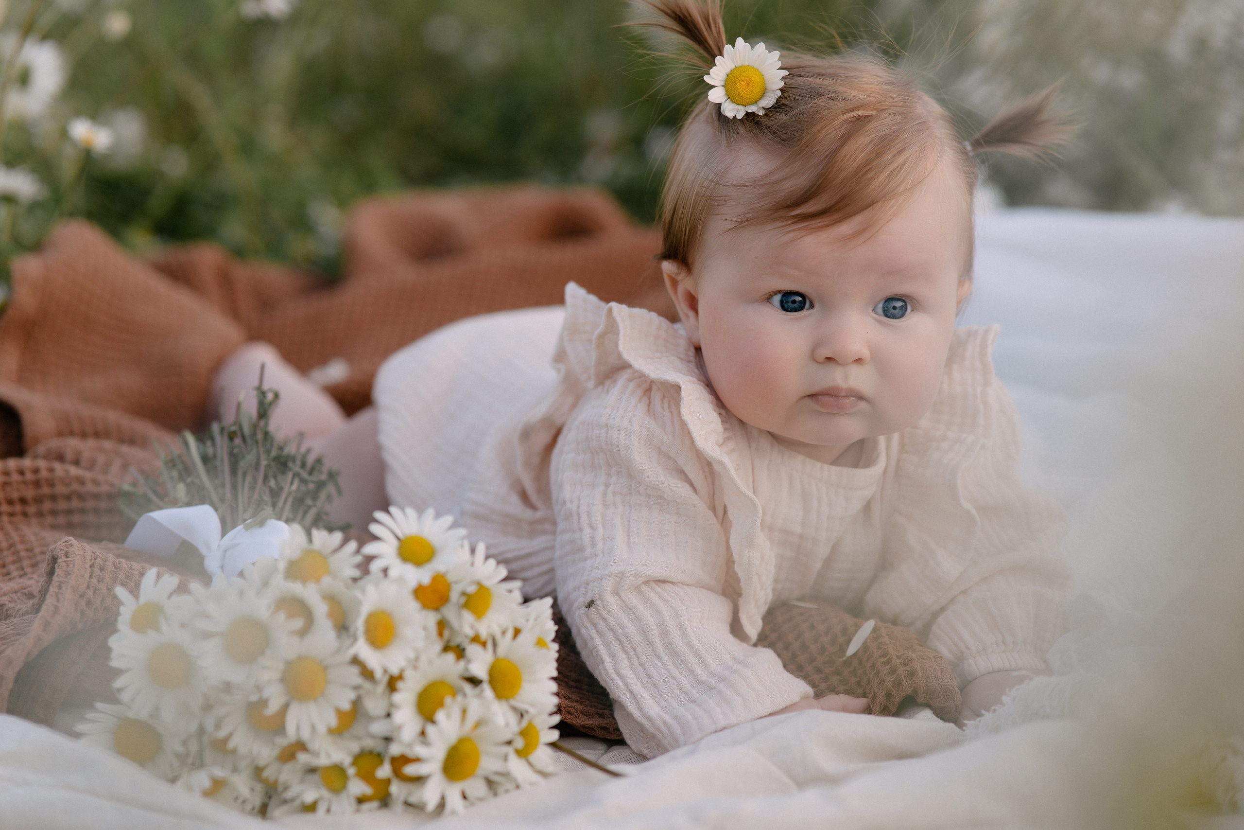 Любовь в ромашковом поле. Семейный и свадебный фотограф в Красногорске Анастасия Тихонова