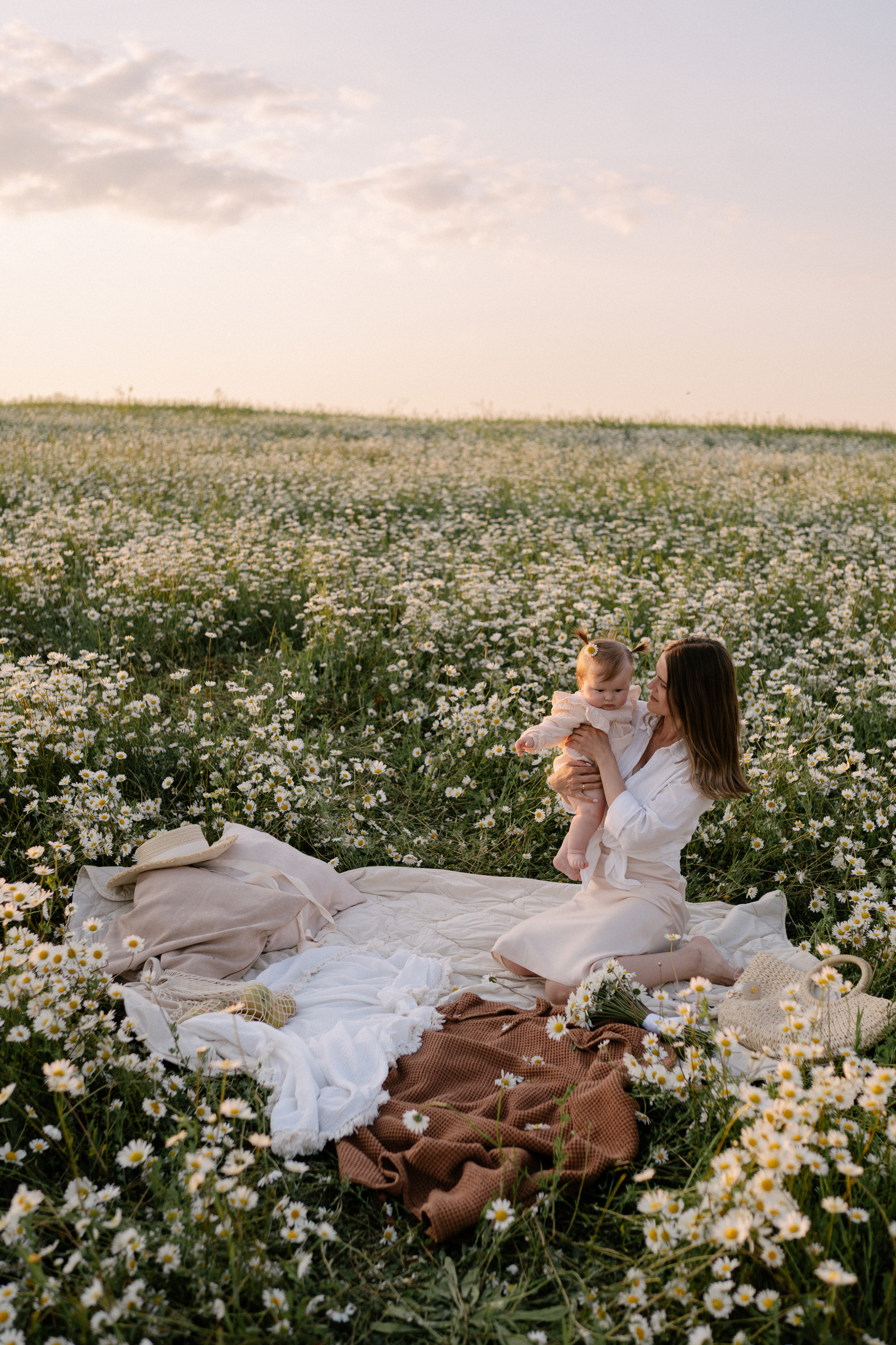 Любовь в ромашковом поле. Семейный и свадебный фотограф в Красногорске Анастасия Тихонова