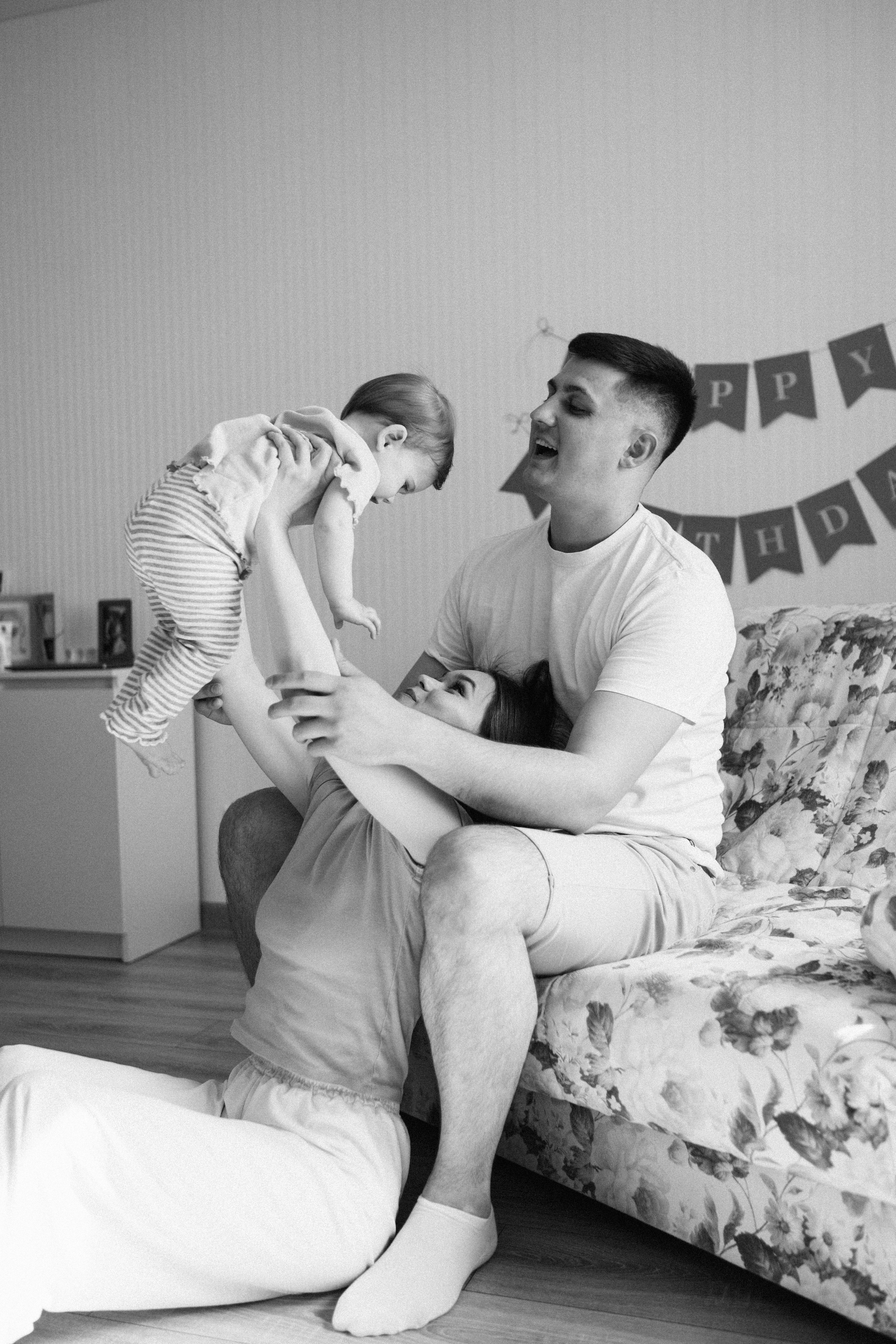 Полине годик. Семейный и свадебный фотограф в Красногорске Анастасия Тихонова