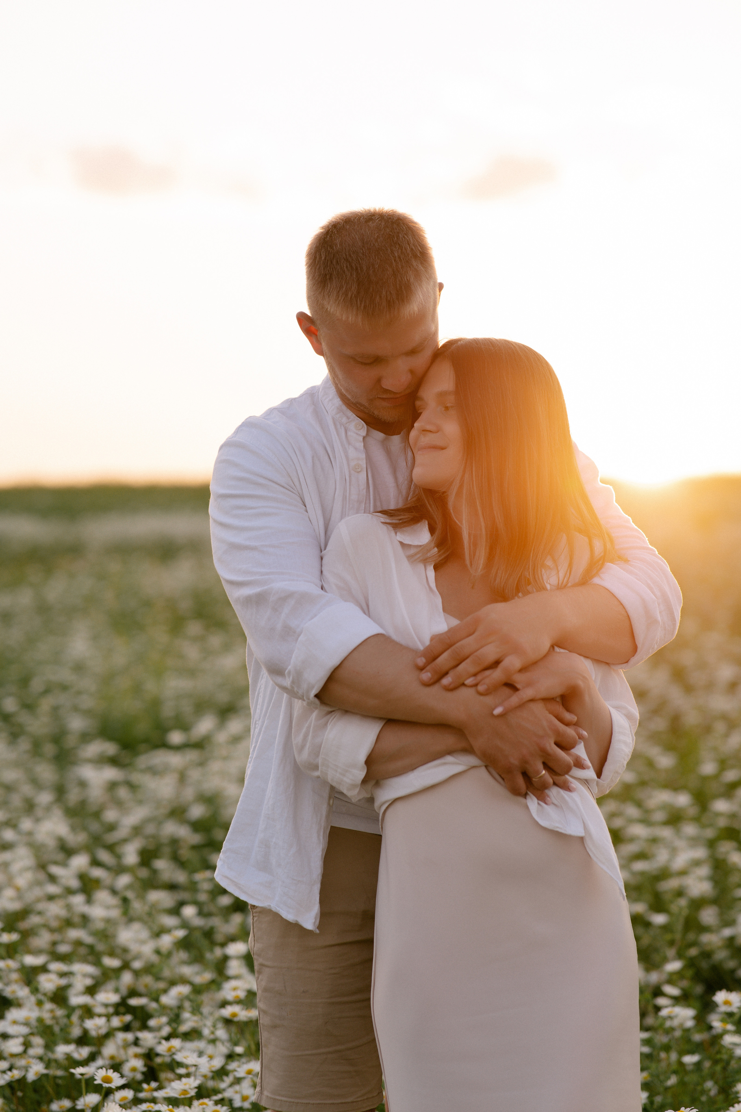 Любовь в ромашковом поле. Семейный и свадебный фотограф в Красногорске Анастасия Тихонова