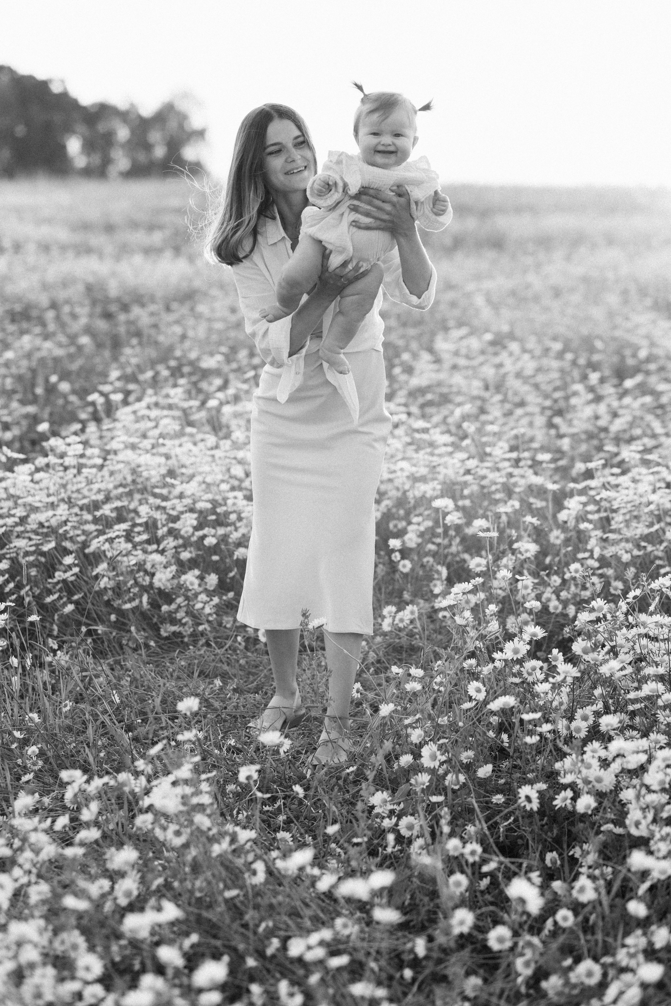 Любовь в ромашковом поле. Семейный и свадебный фотограф в Красногорске Анастасия Тихонова