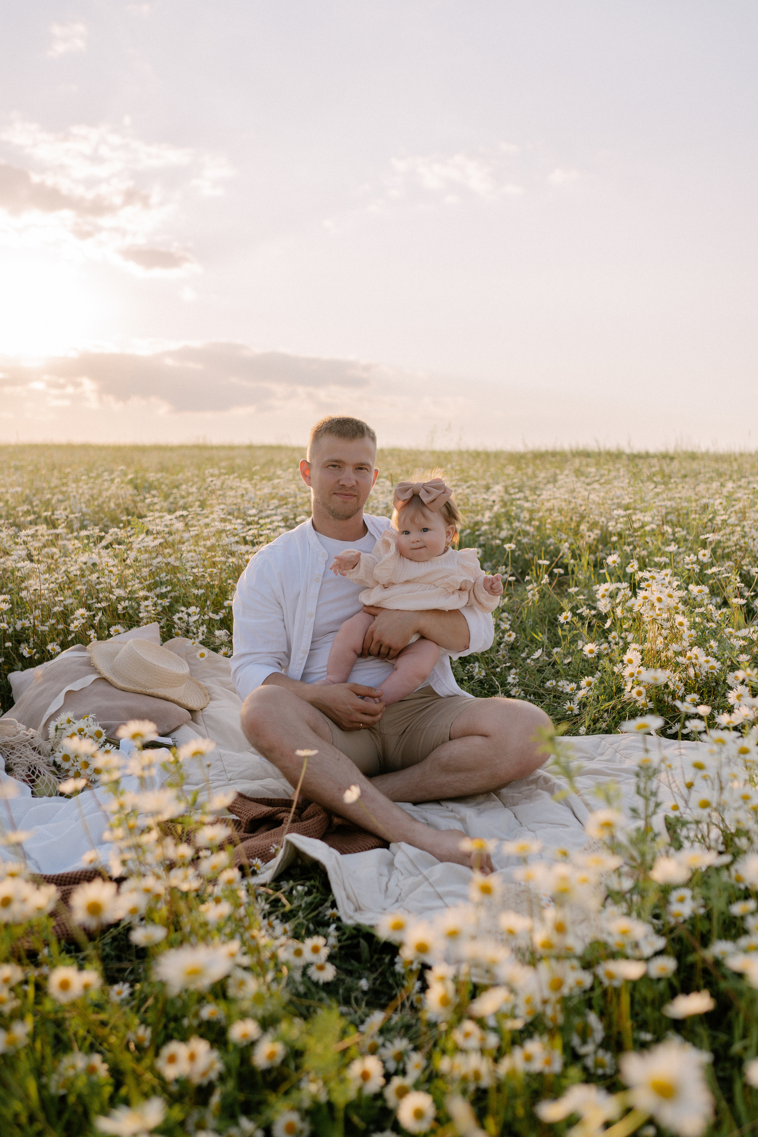 Любовь в ромашковом поле. Семейный и свадебный фотограф в Красногорске Анастасия Тихонова