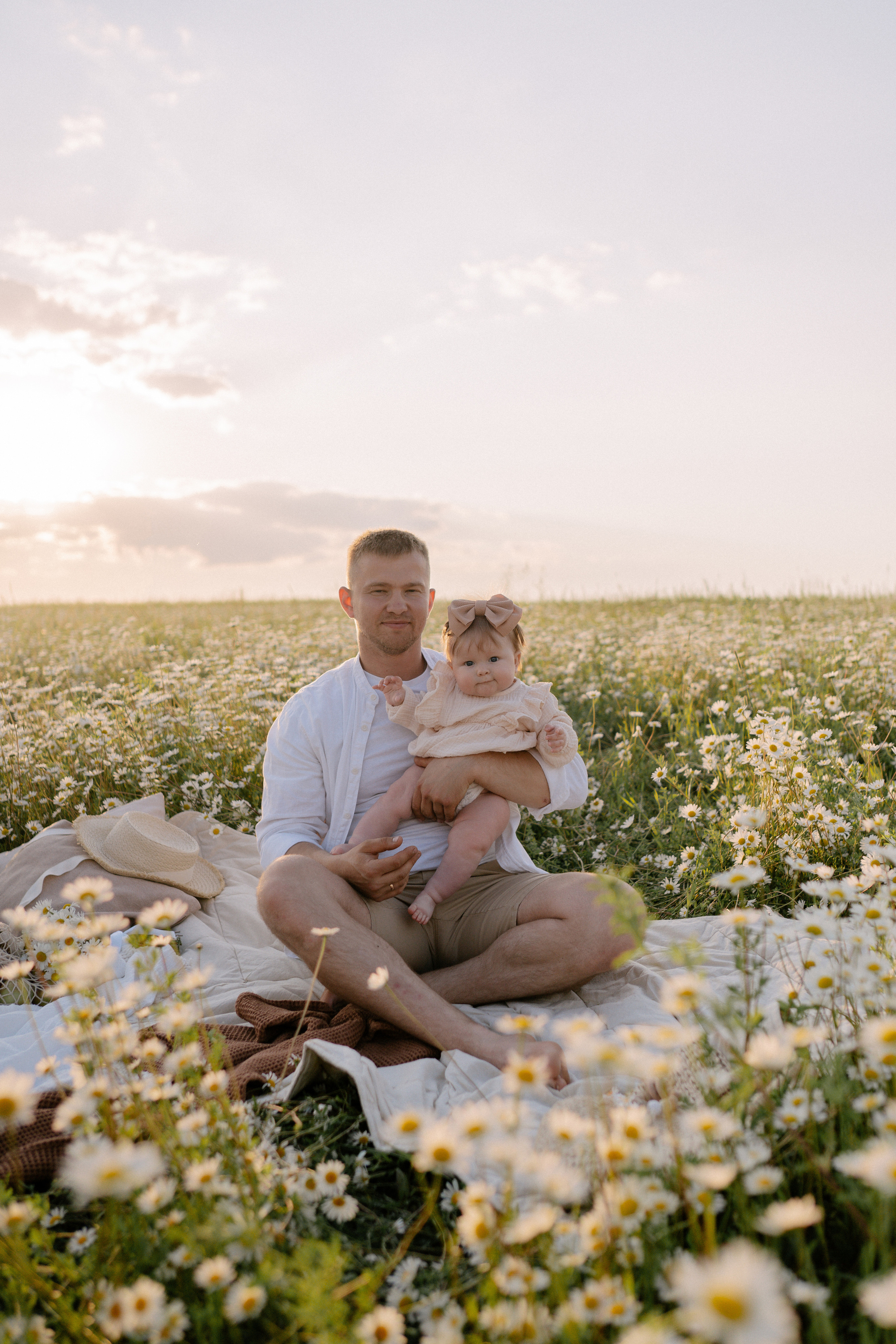 Любовь в ромашковом поле. Семейный и свадебный фотограф в Красногорске Анастасия Тихонова