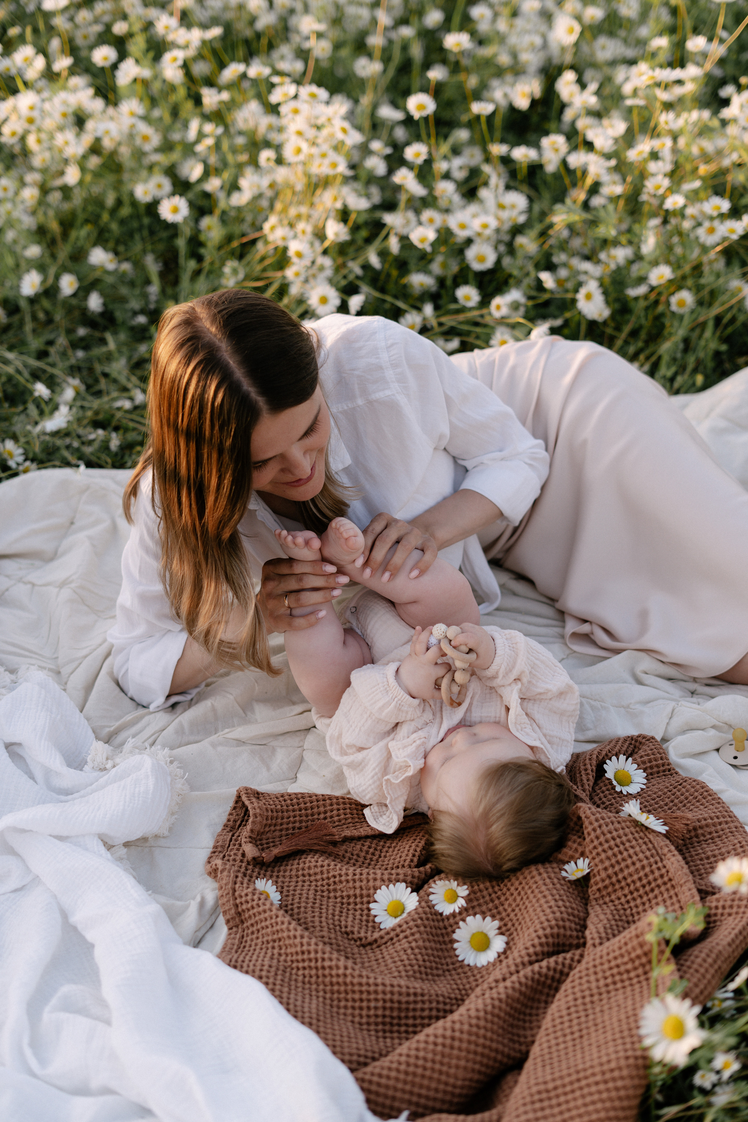 Любовь в ромашковом поле. Семейный и свадебный фотограф в Красногорске Анастасия Тихонова
