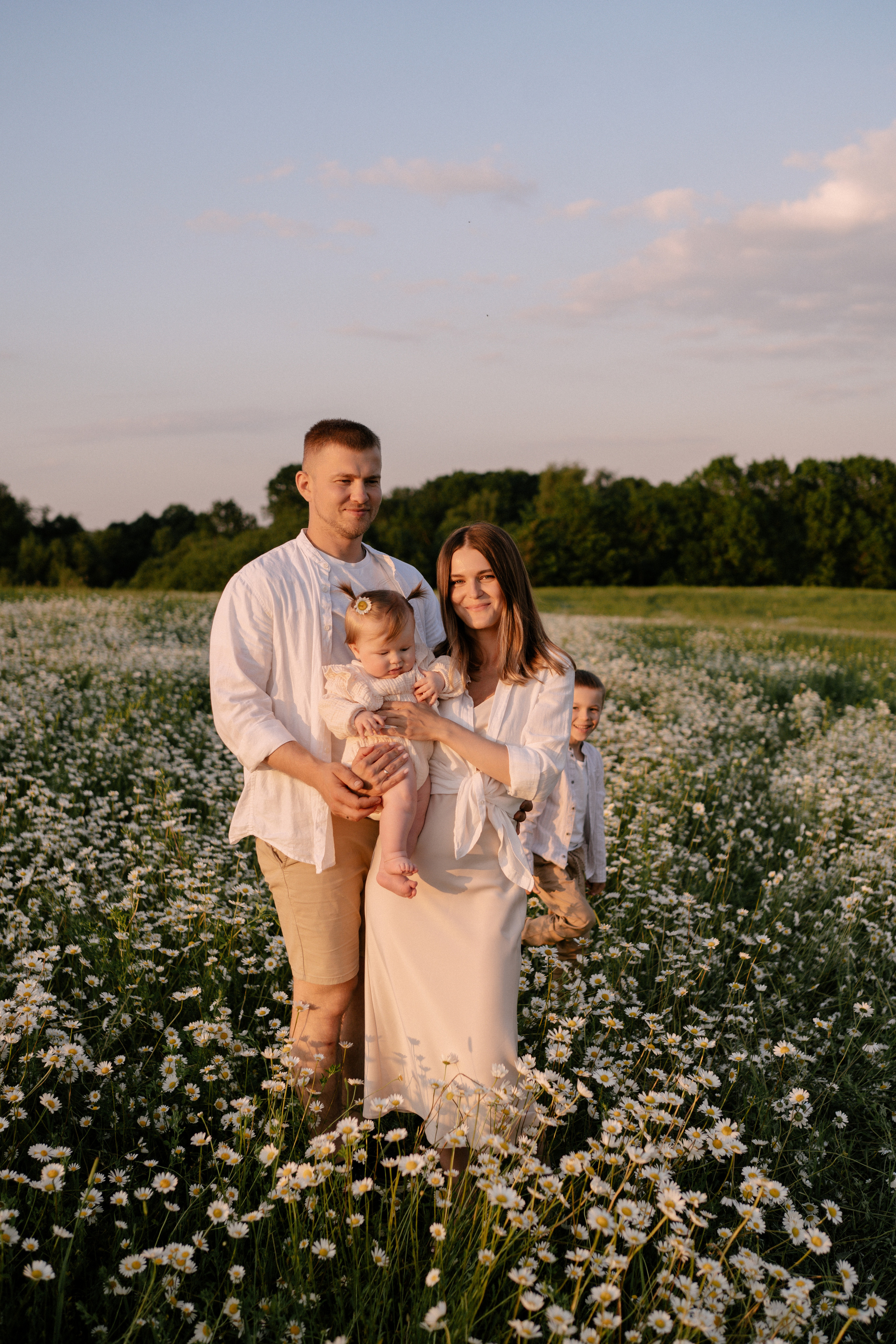 Любовь в ромашковом поле. Семейный и свадебный фотограф в Красногорске Анастасия Тихонова