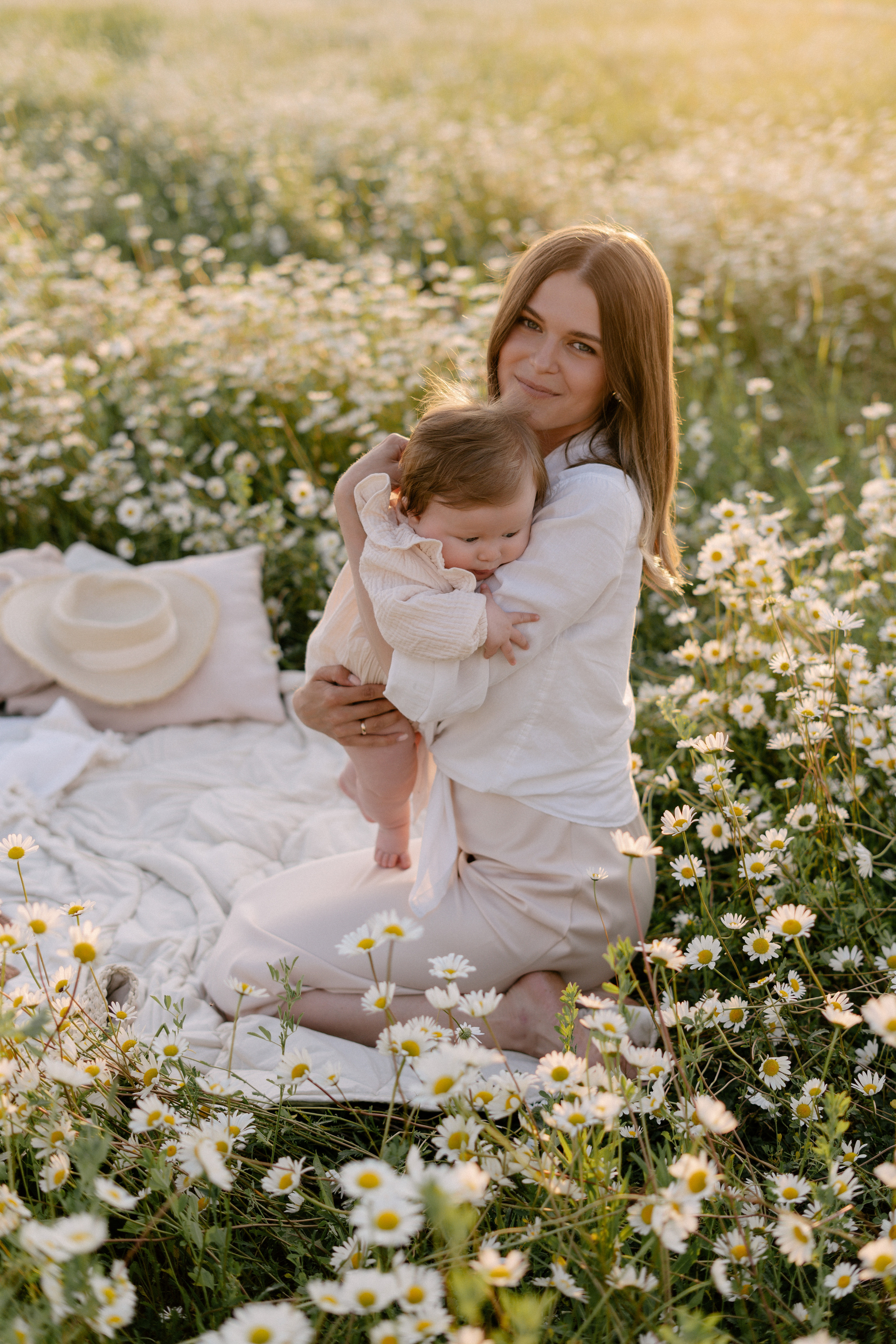Любовь в ромашковом поле. Семейный и свадебный фотограф в Красногорске Анастасия Тихонова