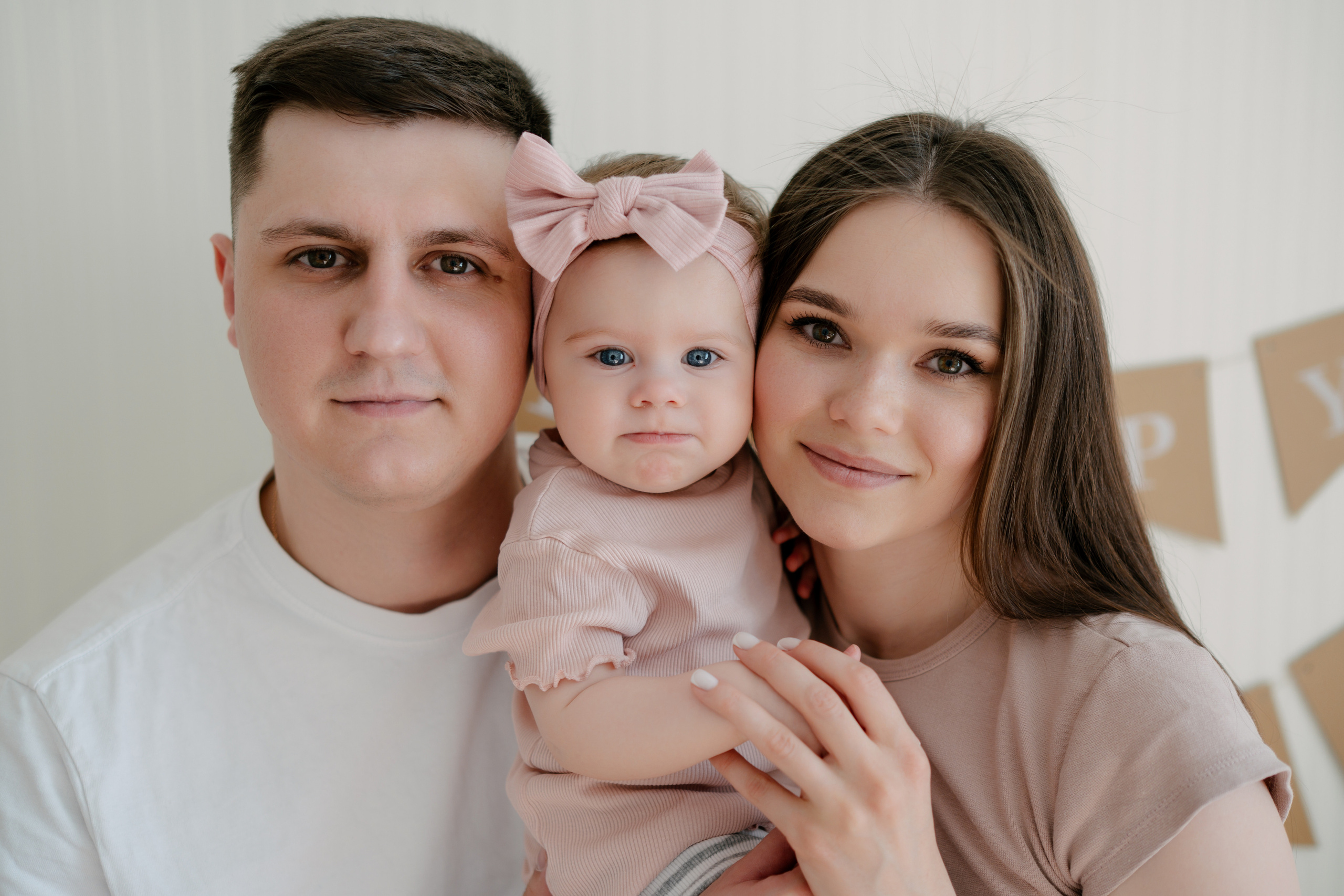 Полине годик. Семейный и свадебный фотограф в Красногорске Анастасия Тихонова