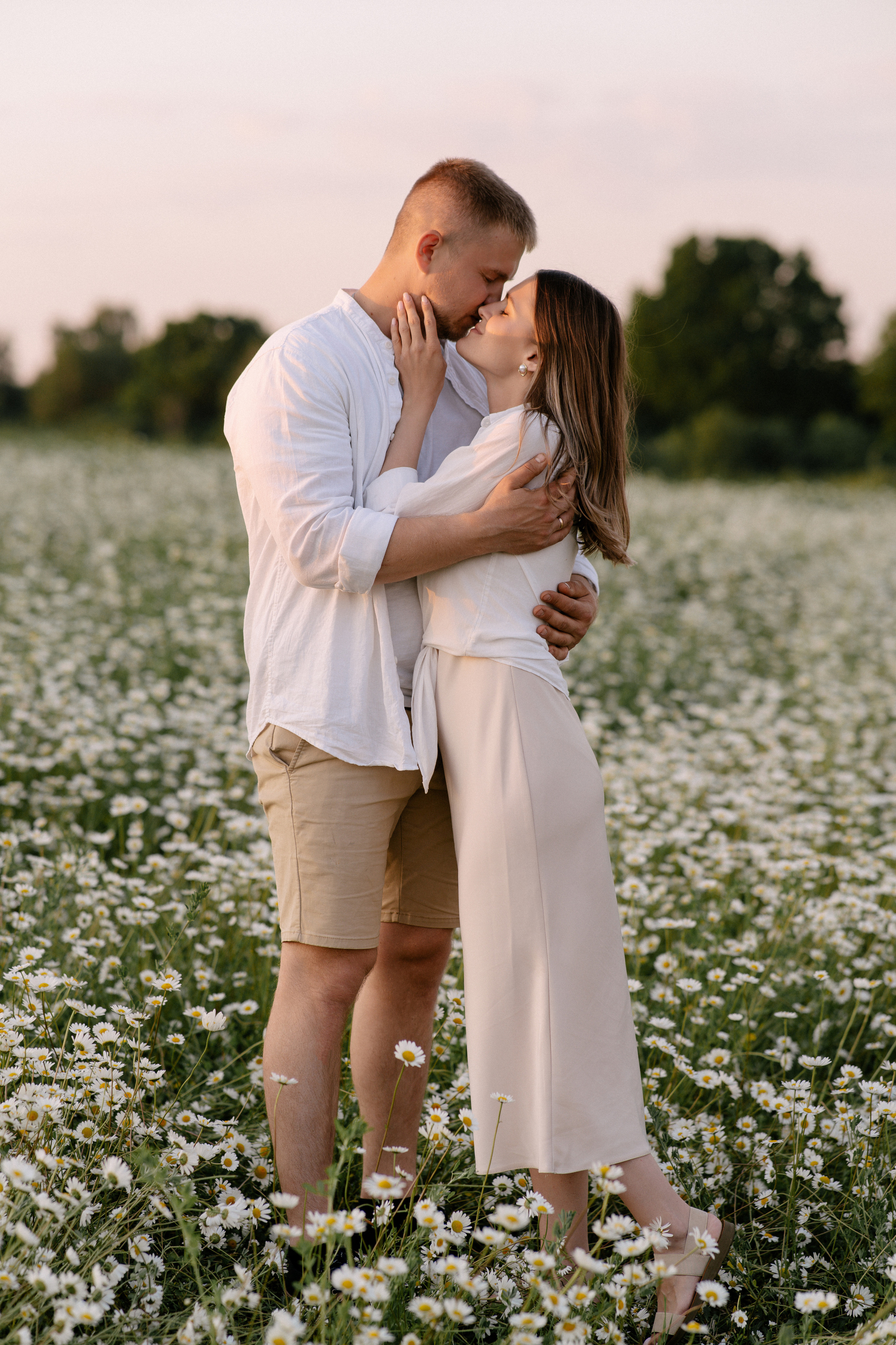 Любовь в ромашковом поле. Семейный и свадебный фотограф в Красногорске Анастасия Тихонова
