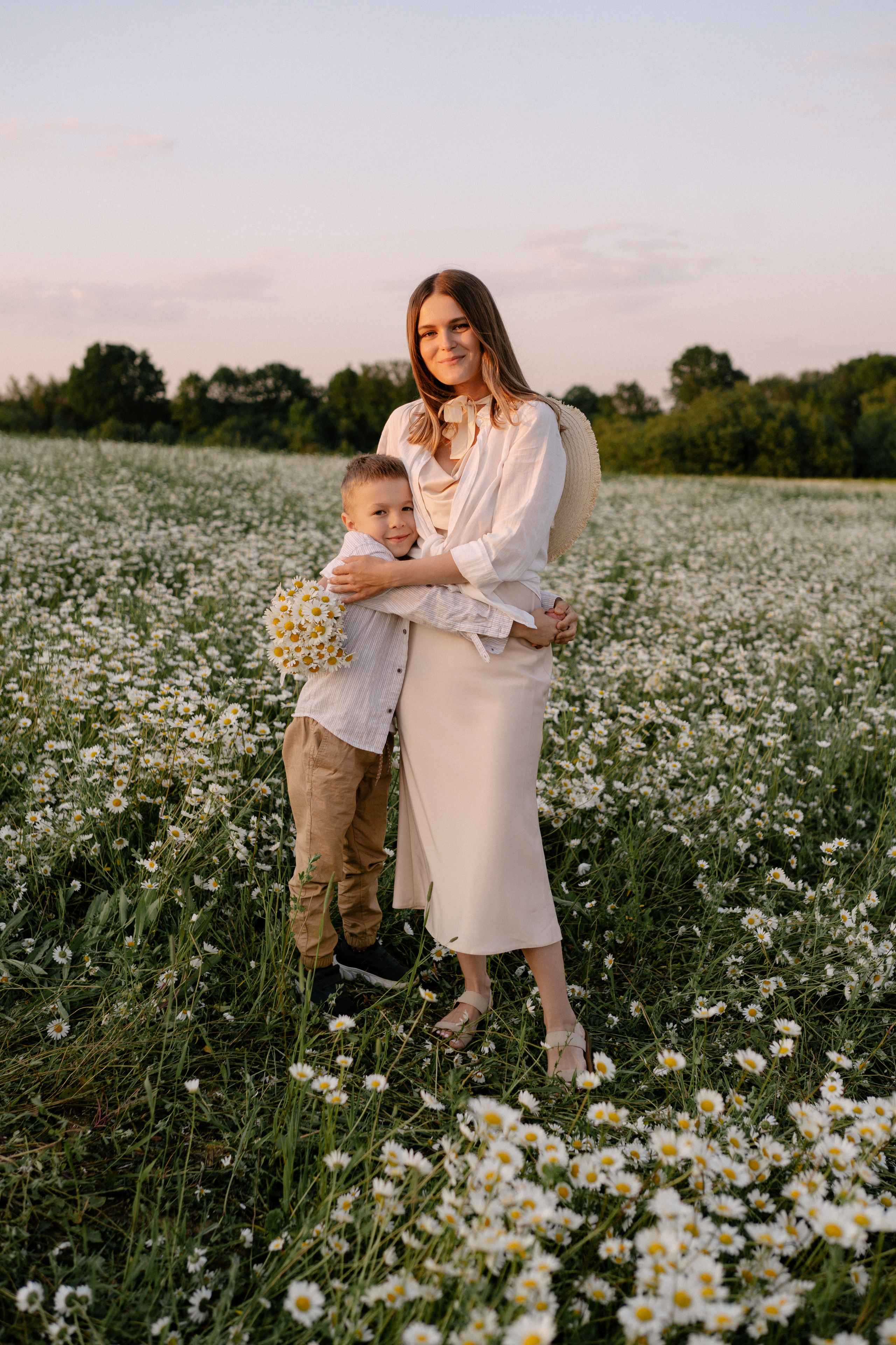 Любовь в ромашковом поле. Семейный и свадебный фотограф в Красногорске Анастасия Тихонова