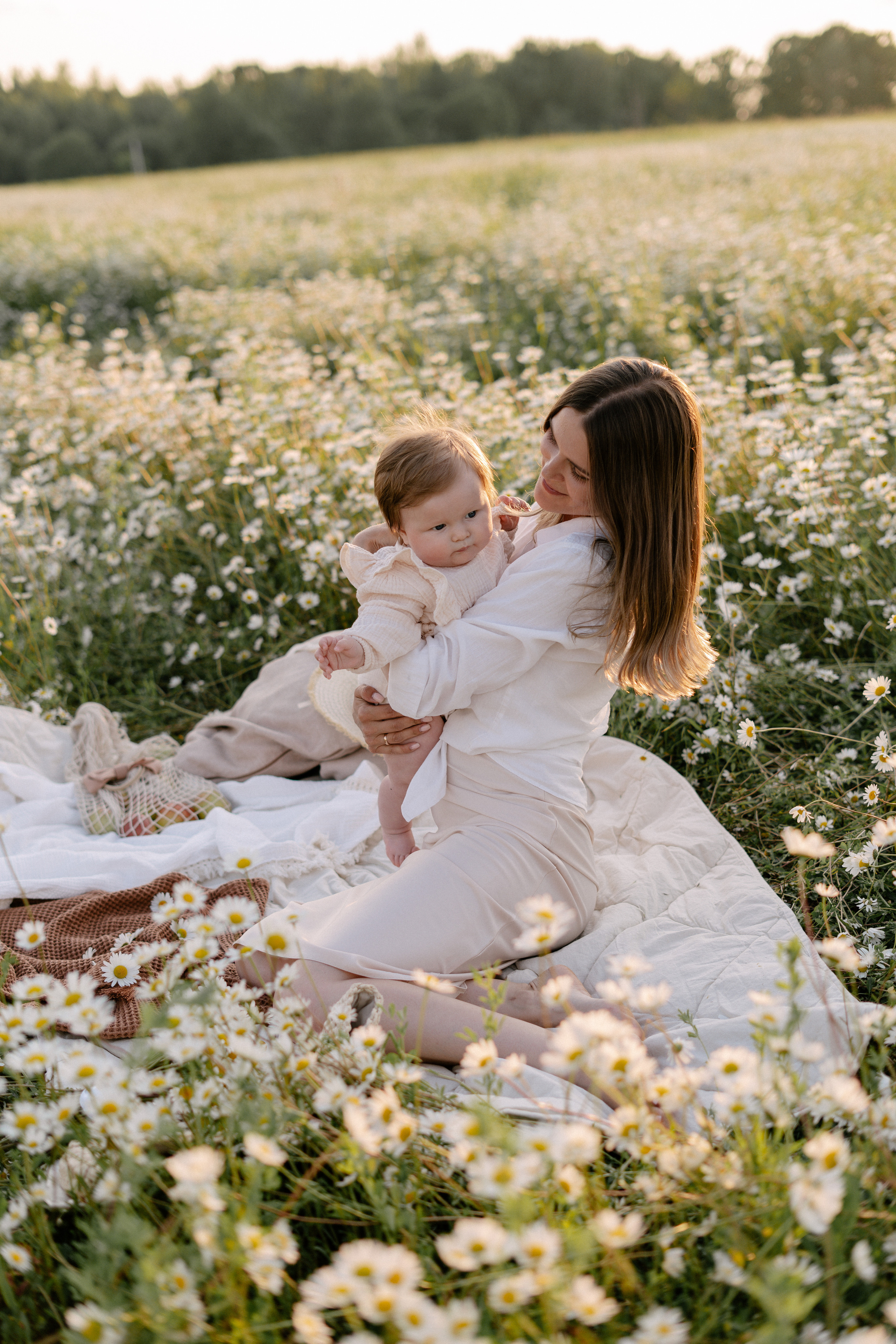 Любовь в ромашковом поле. Семейный и свадебный фотограф в Красногорске Анастасия Тихонова