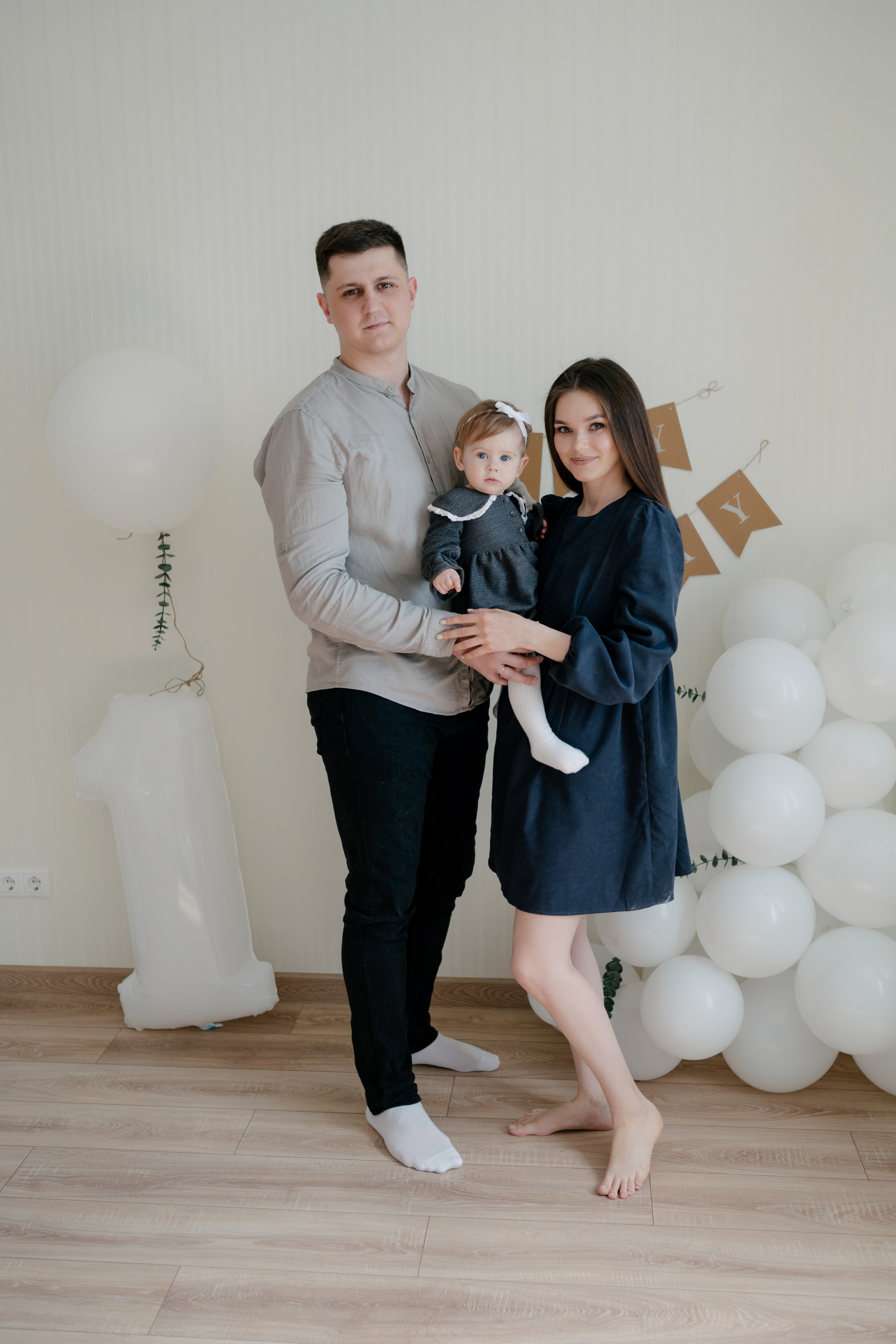 Полине годик. Семейный и свадебный фотограф в Красногорске Анастасия Тихонова