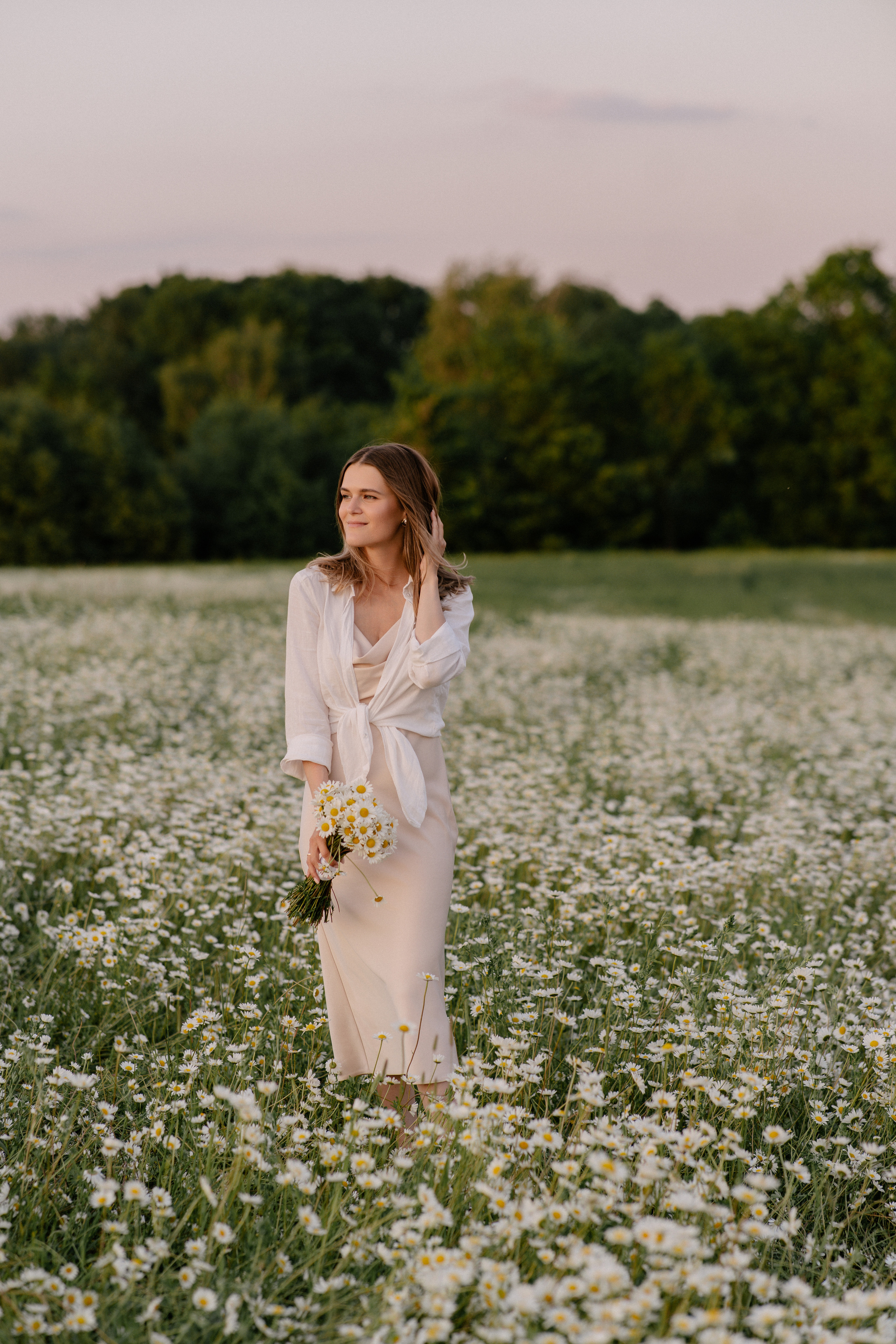 Любовь в ромашковом поле. Семейный и свадебный фотограф в Красногорске Анастасия Тихонова