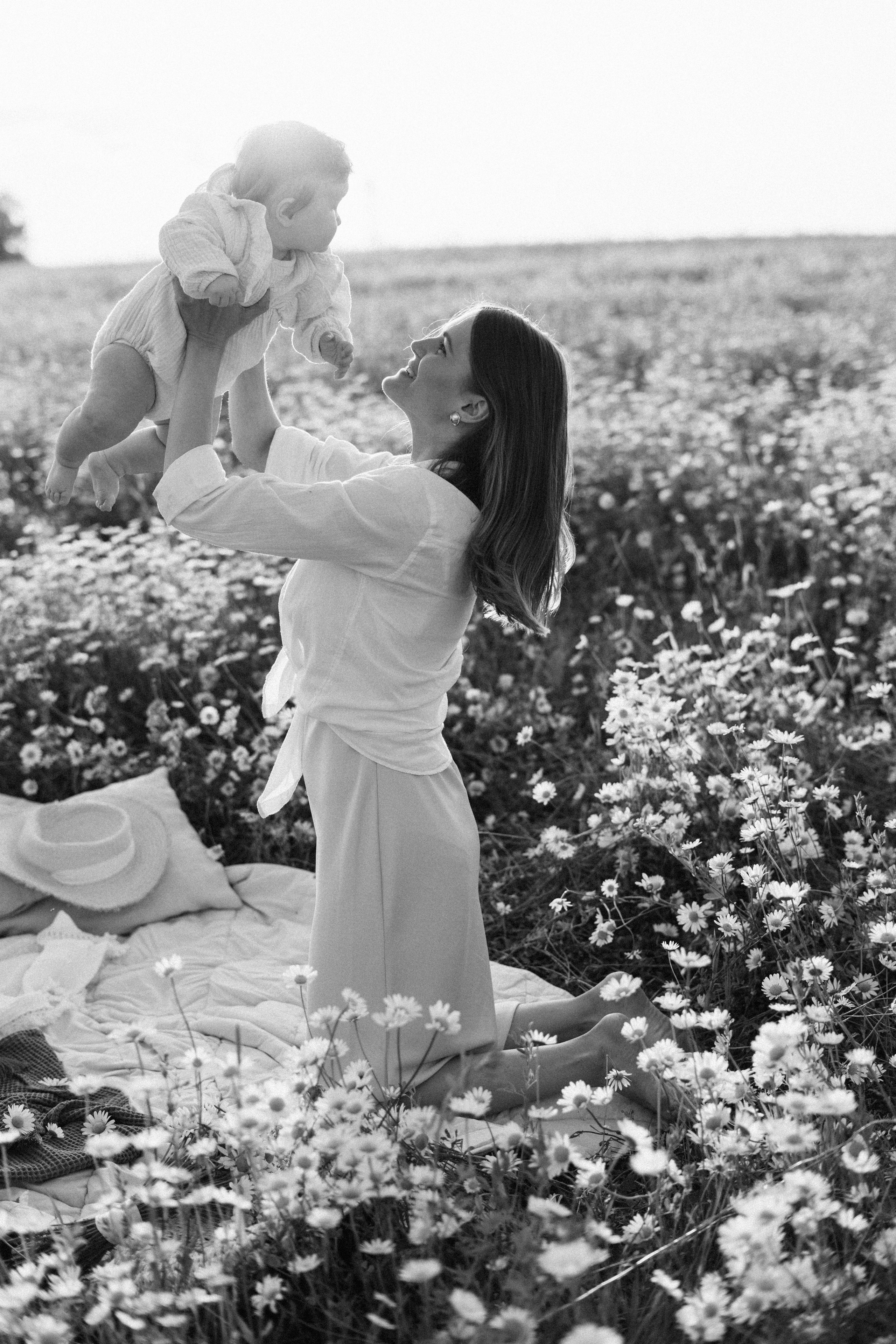 Любовь в ромашковом поле. Семейный и свадебный фотограф в Красногорске Анастасия Тихонова