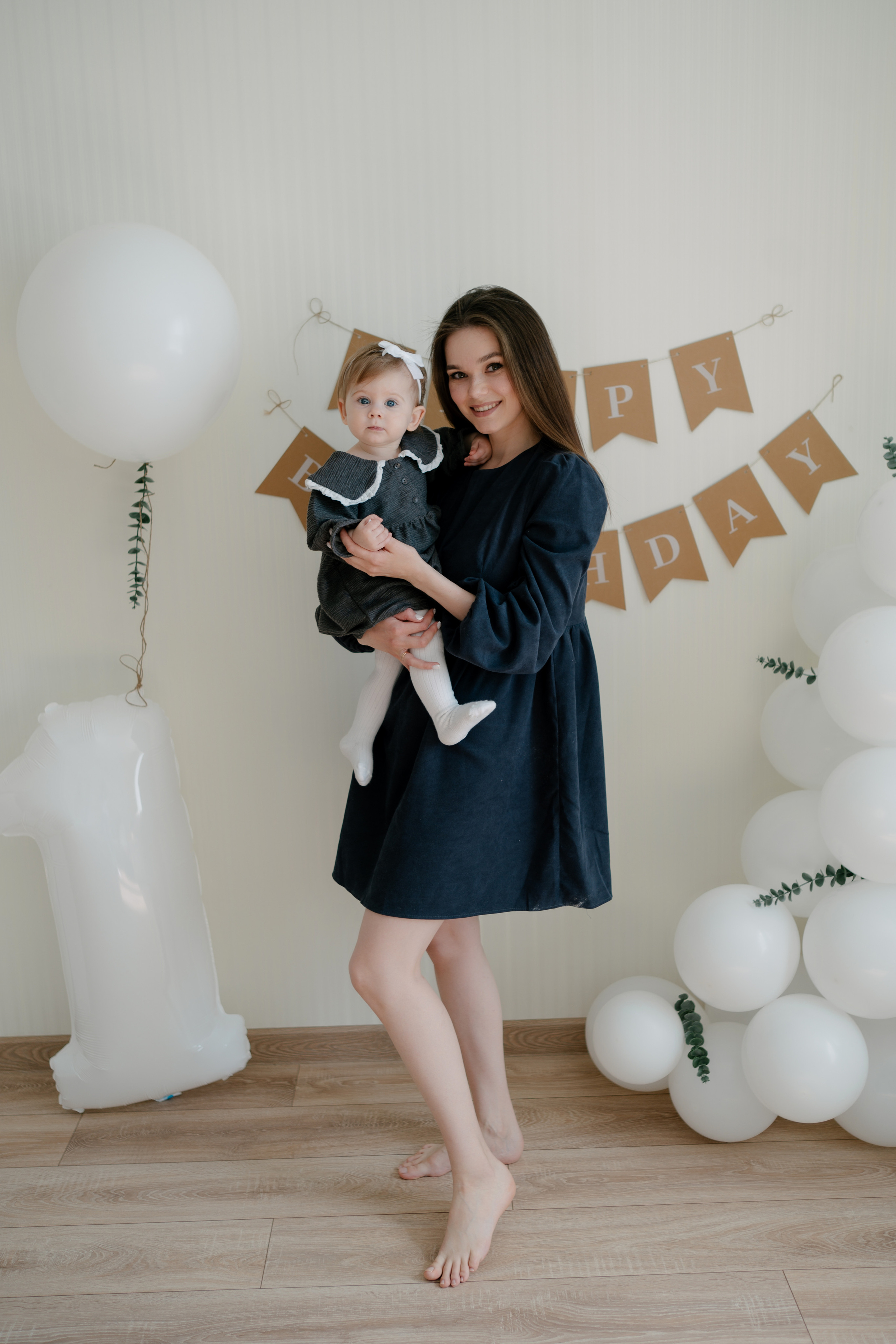 Полине годик. Семейный и свадебный фотограф в Красногорске Анастасия Тихонова