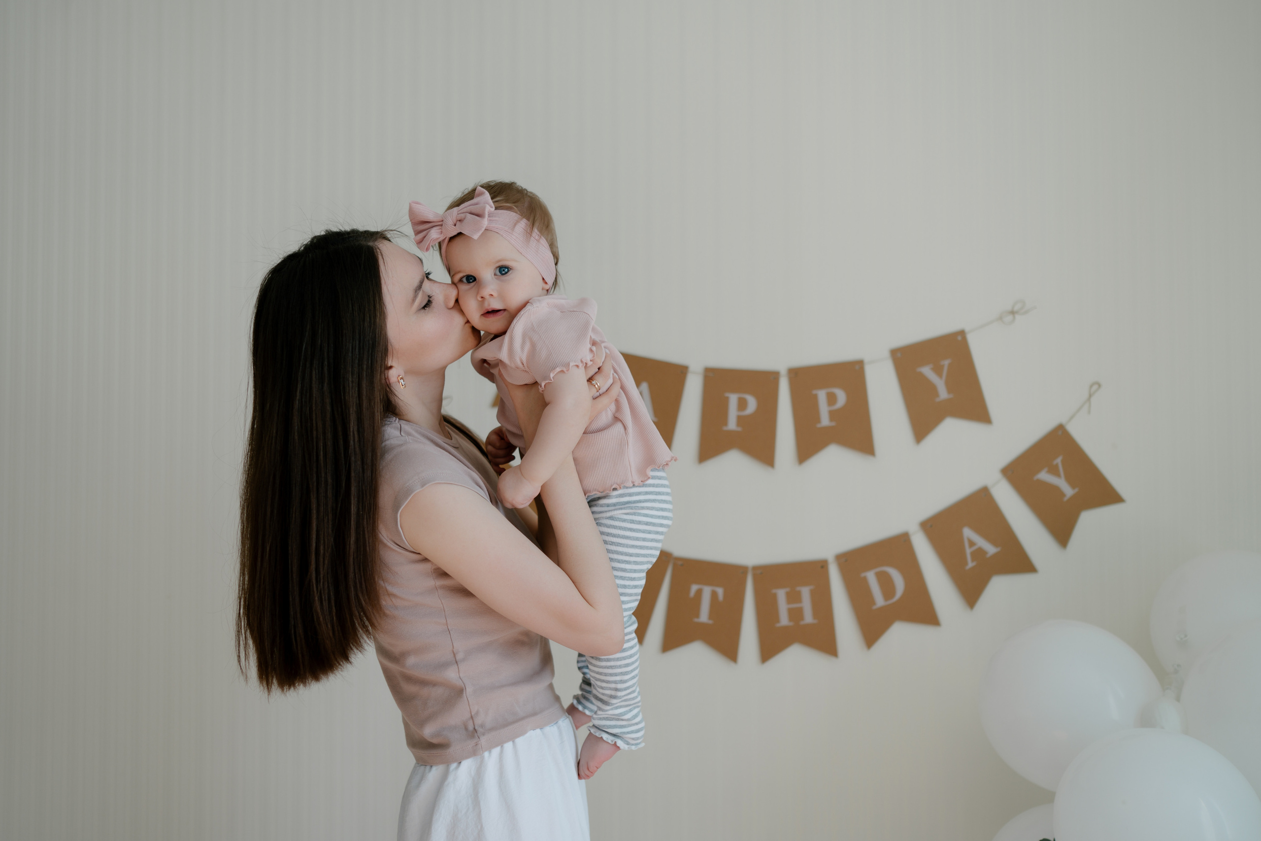 Полине годик. Семейный и свадебный фотограф в Красногорске Анастасия Тихонова