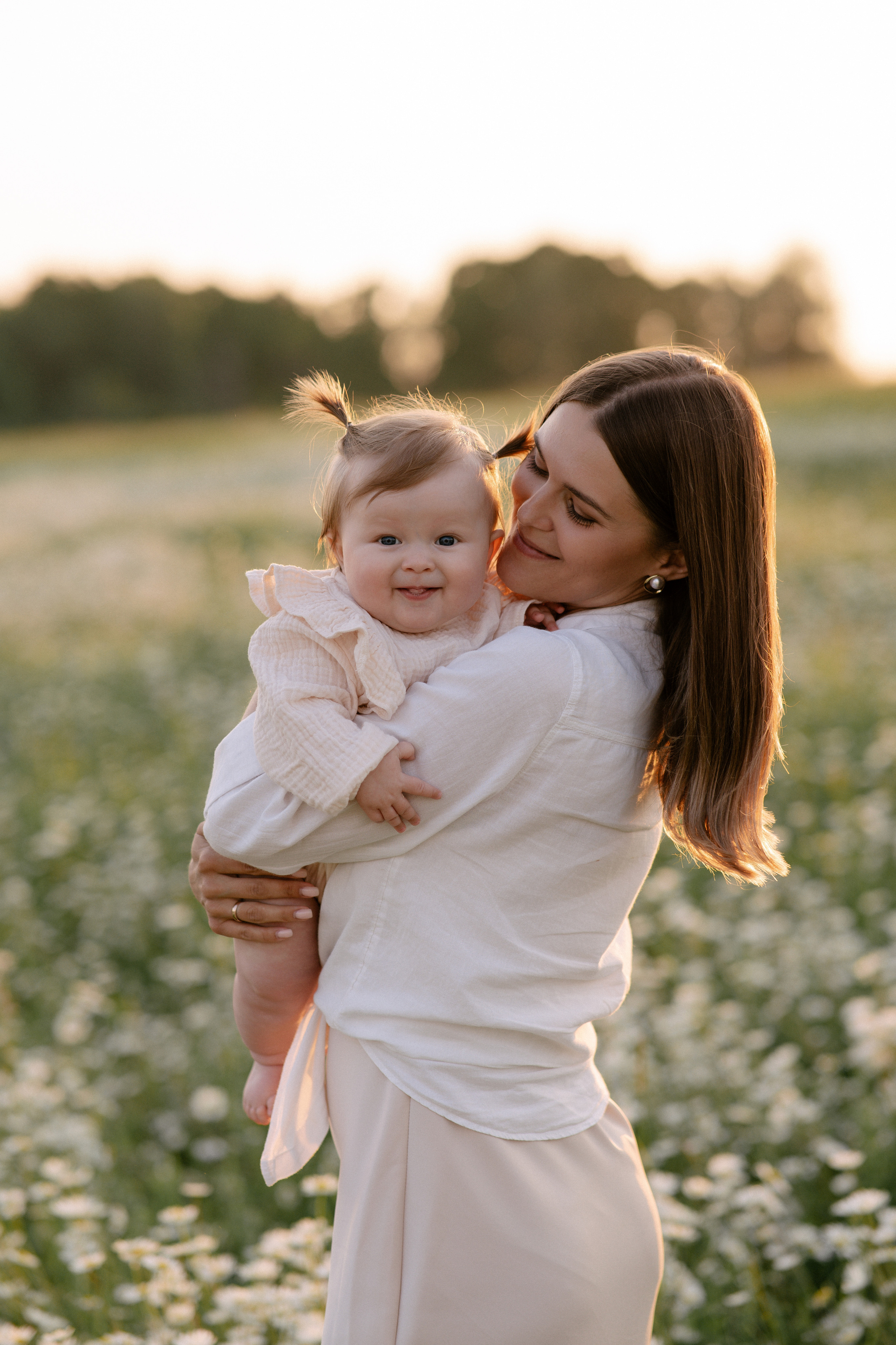 Любовь в ромашковом поле. Семейный и свадебный фотограф в Красногорске Анастасия Тихонова