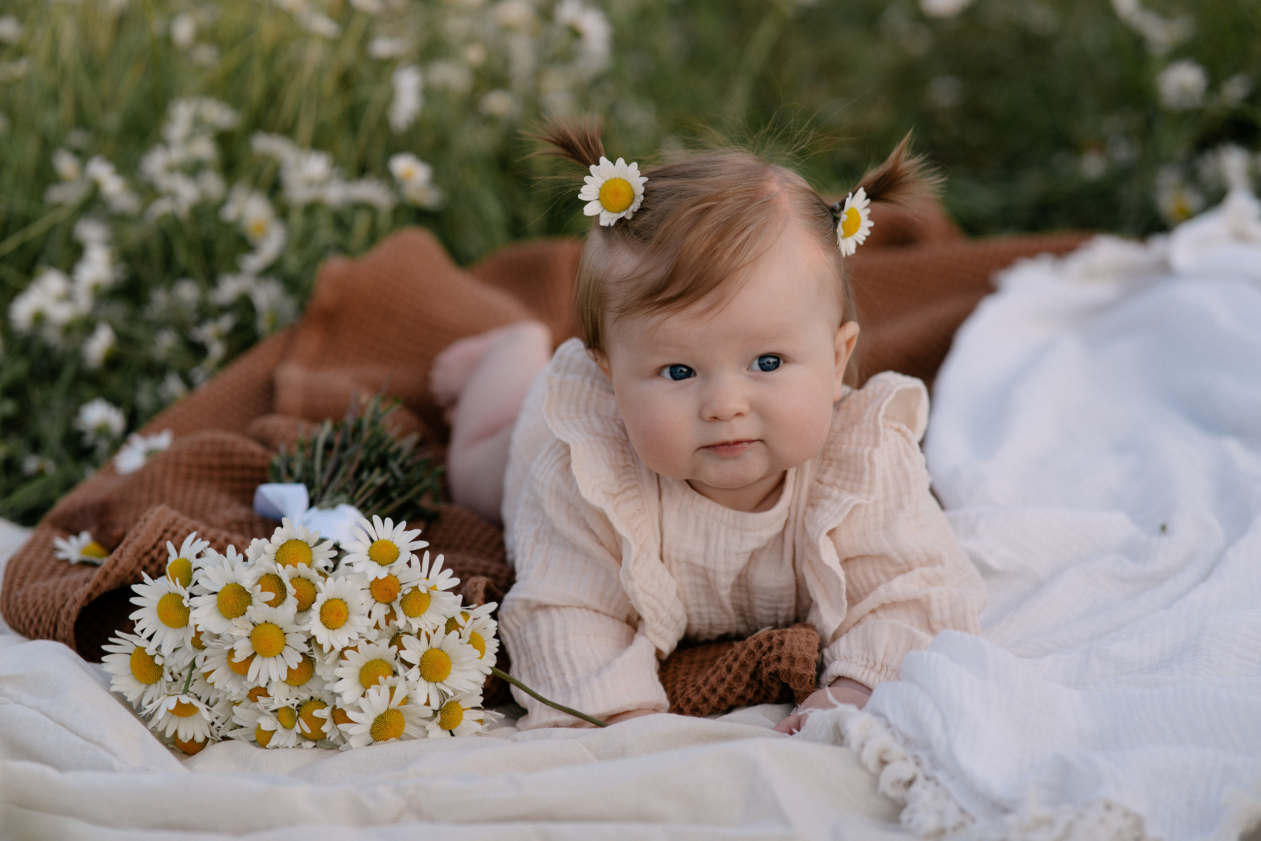 Любовь в ромашковом поле. Семейный и свадебный фотограф в Красногорске Анастасия Тихонова