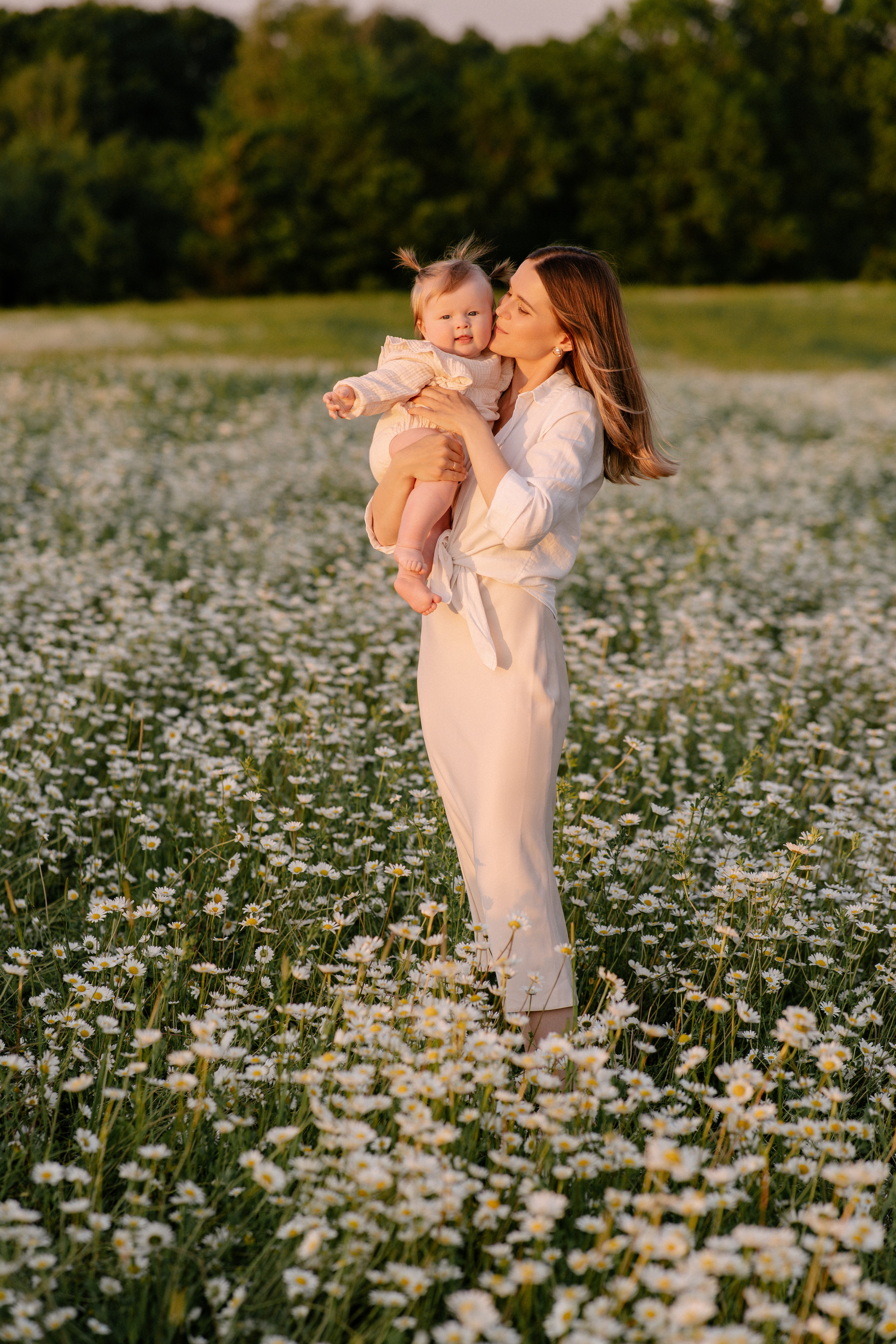 Любовь в ромашковом поле. Семейный и свадебный фотограф в Красногорске Анастасия Тихонова