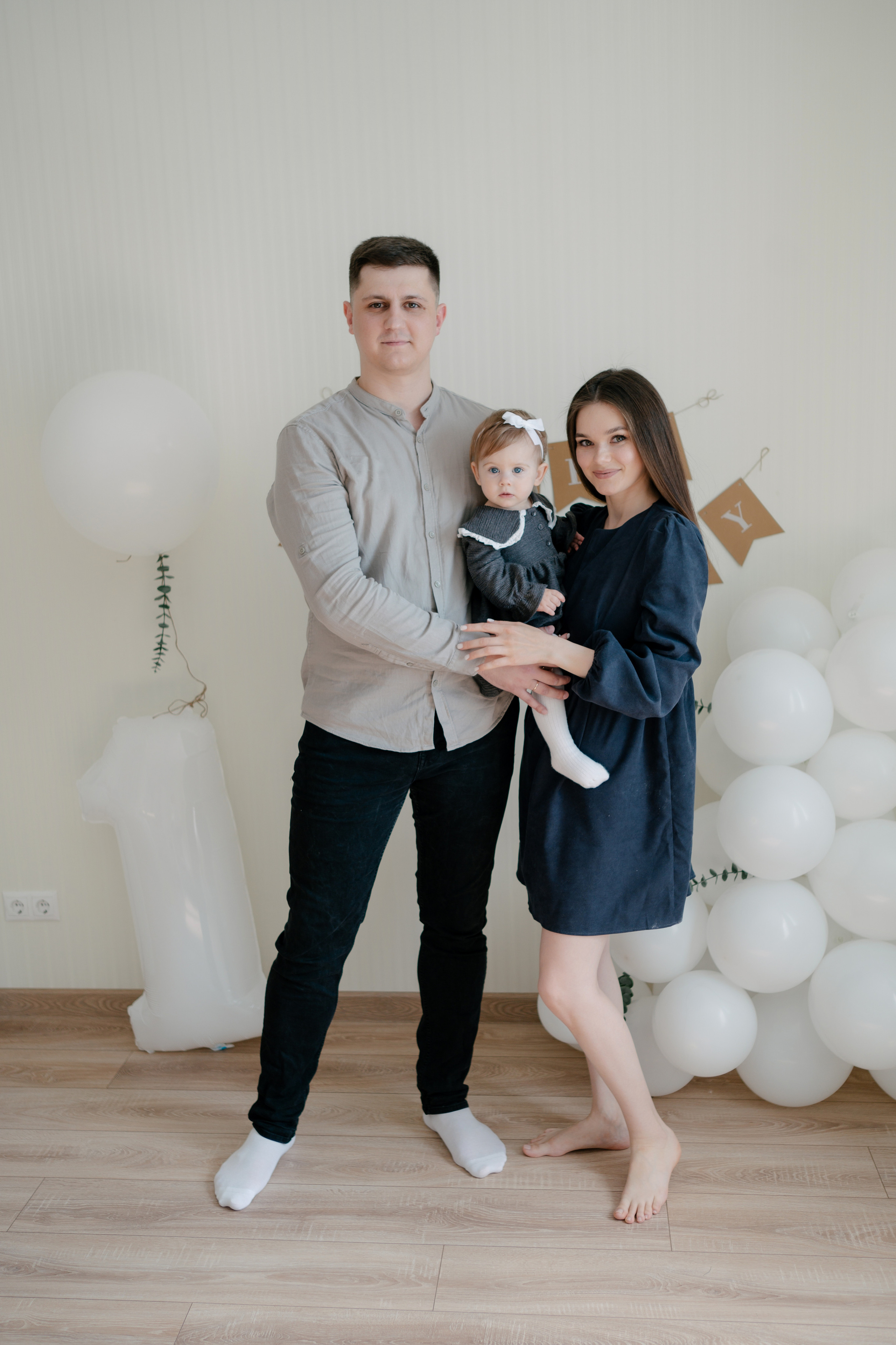 Полине годик. Семейный и свадебный фотограф в Красногорске Анастасия Тихонова