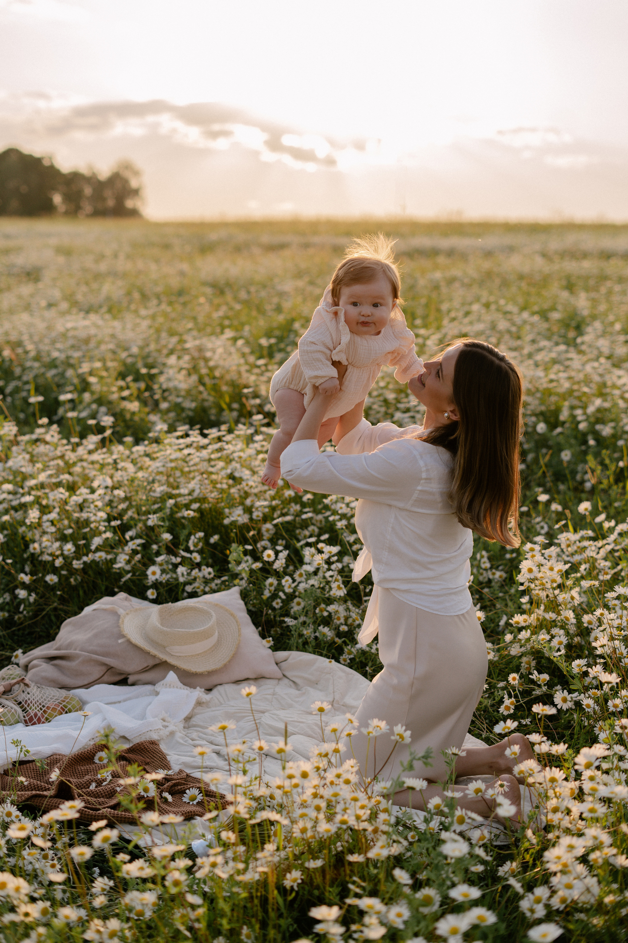 Любовь в ромашковом поле. Семейный и свадебный фотограф в Красногорске Анастасия Тихонова