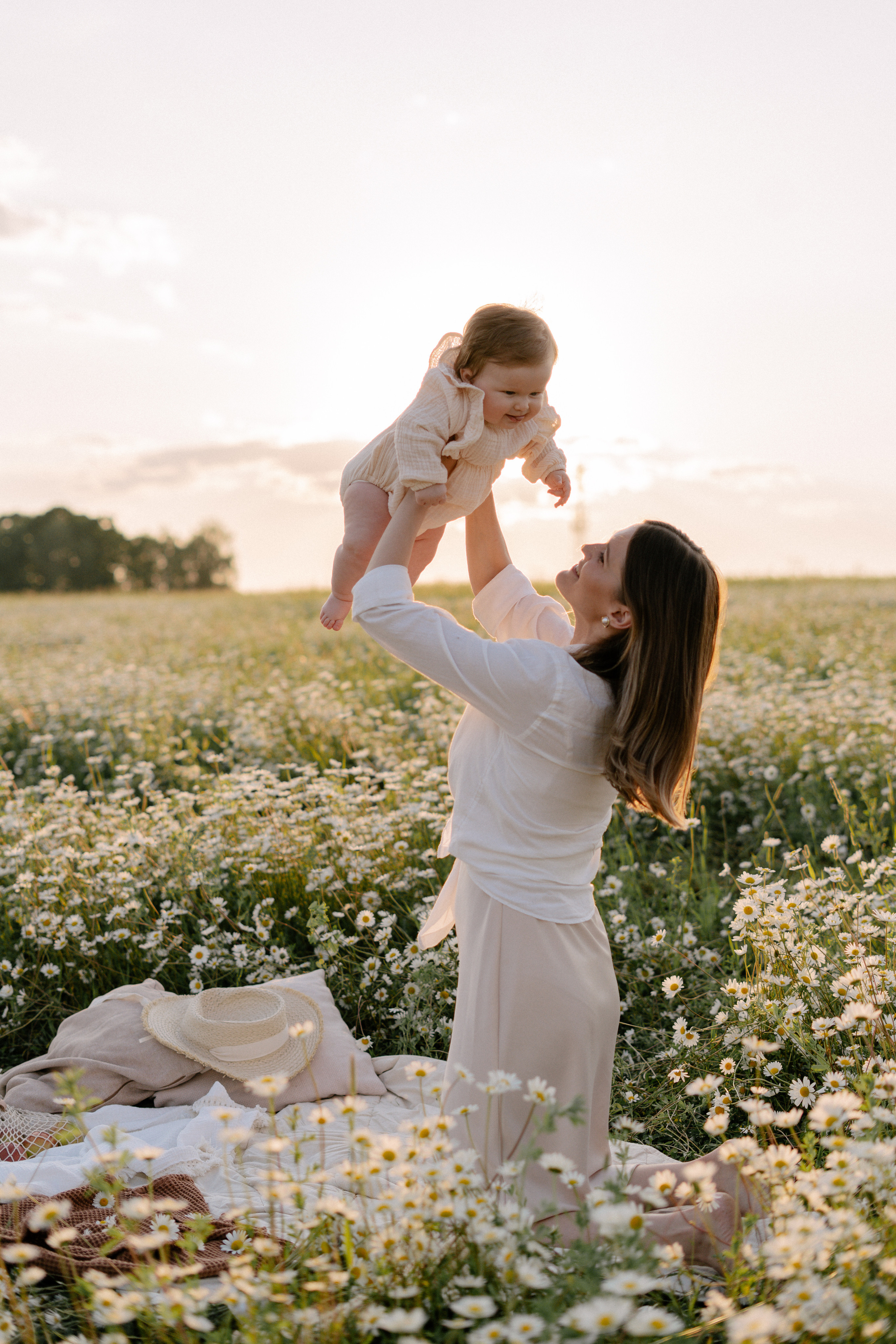 Любовь в ромашковом поле. Семейный и свадебный фотограф в Красногорске Анастасия Тихонова
