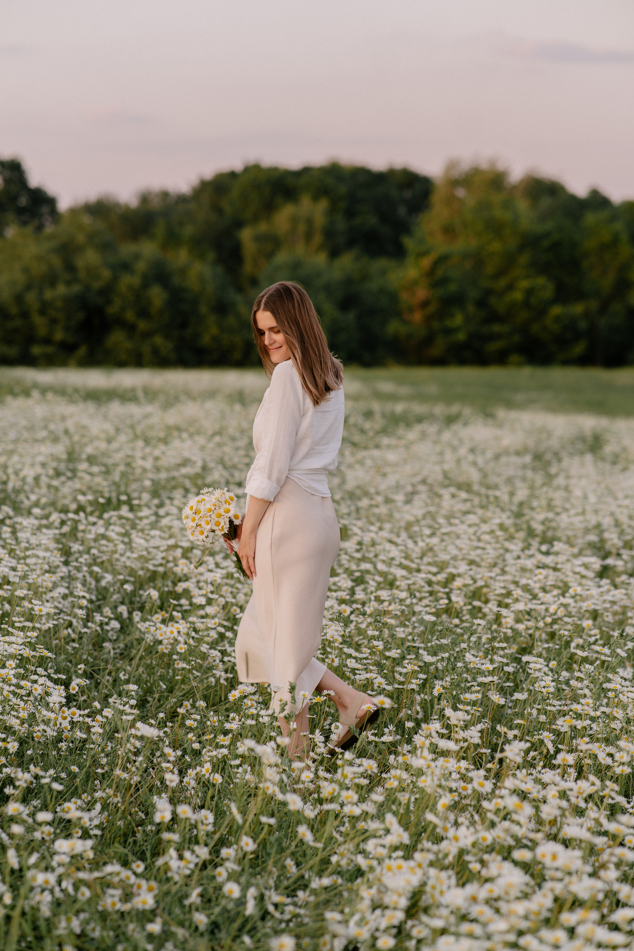 Любовь в ромашковом поле. Семейный и свадебный фотограф в Красногорске Анастасия Тихонова