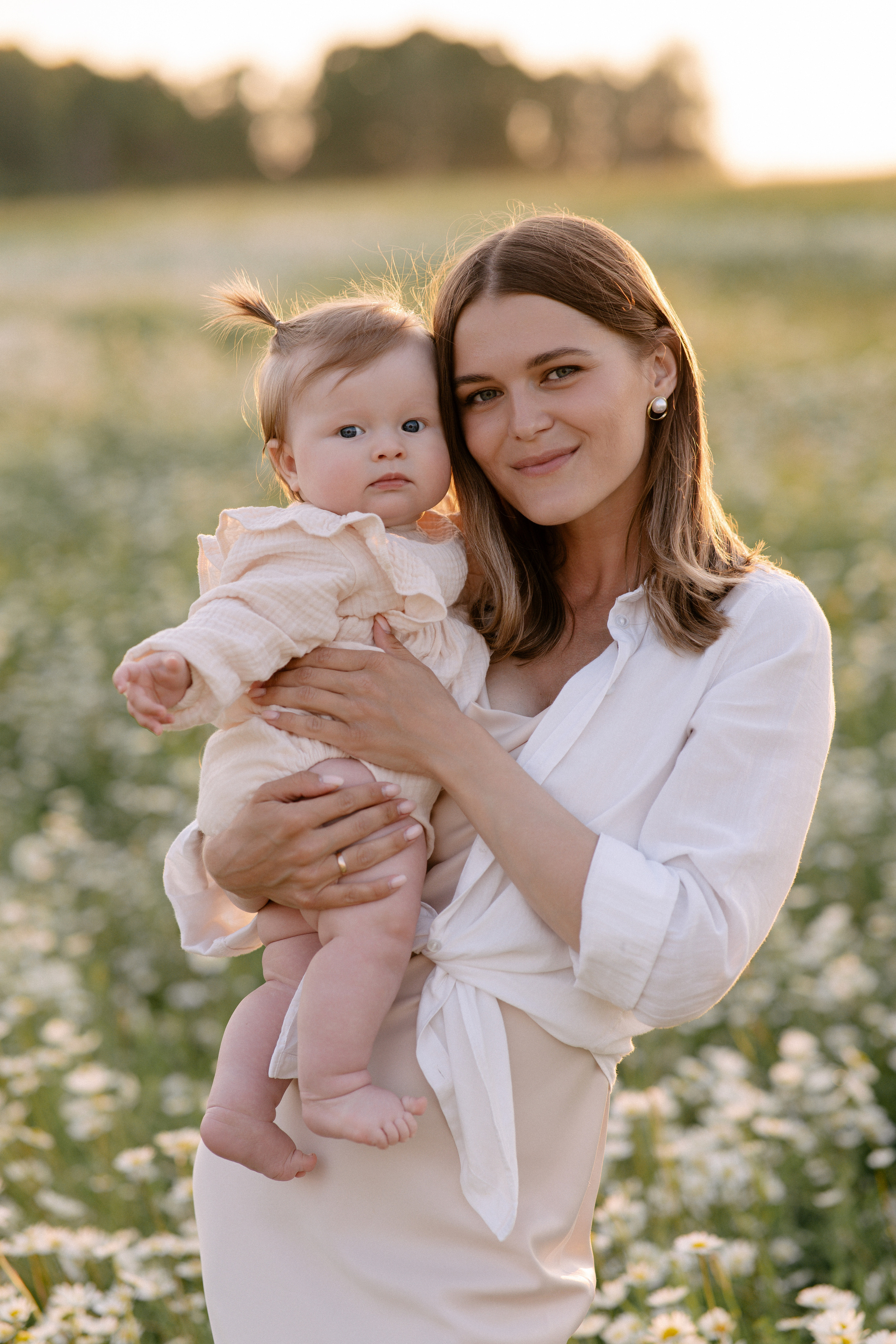 Любовь в ромашковом поле. Семейный и свадебный фотограф в Красногорске Анастасия Тихонова