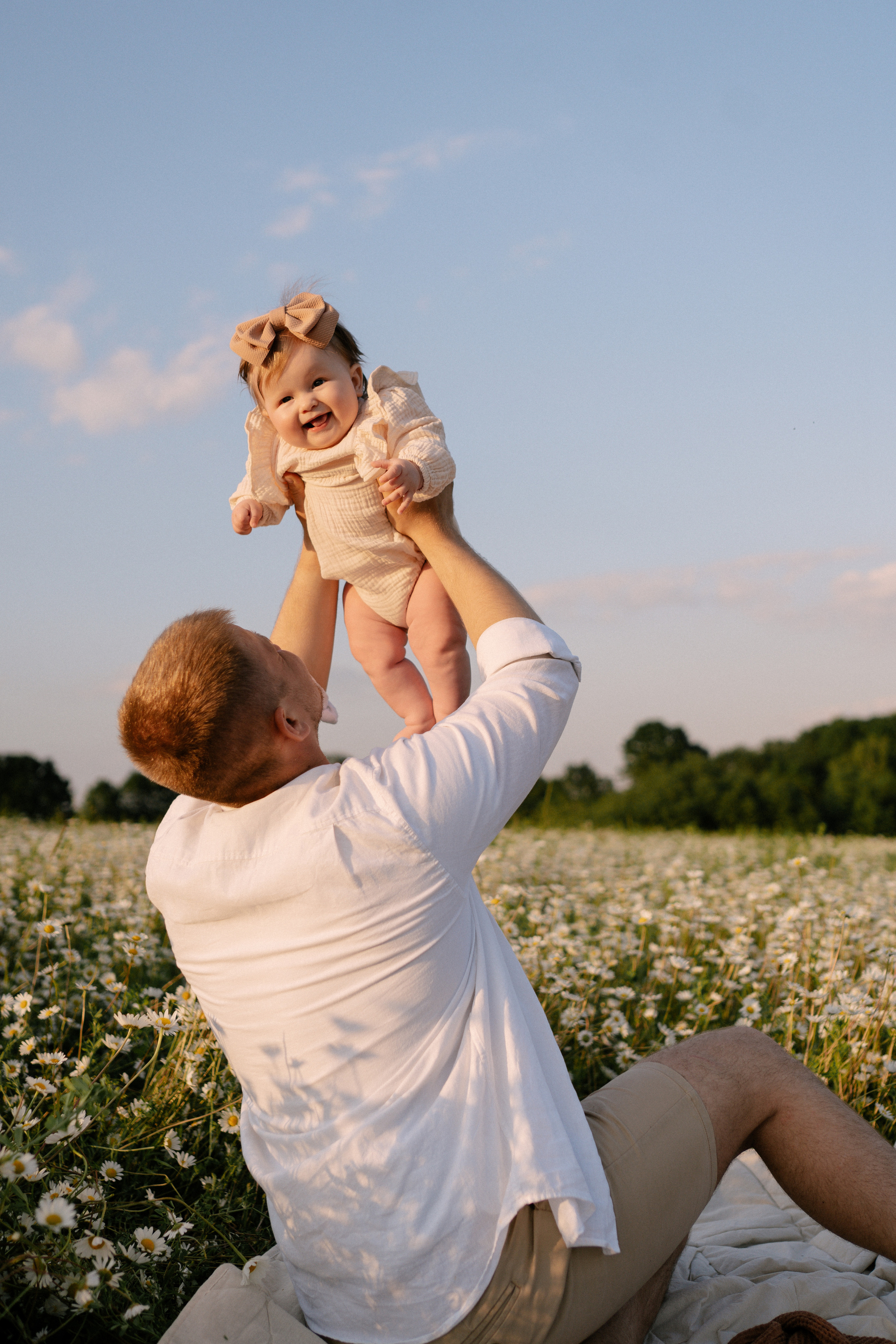 Любовь в ромашковом поле. Семейный и свадебный фотограф в Красногорске Анастасия Тихонова