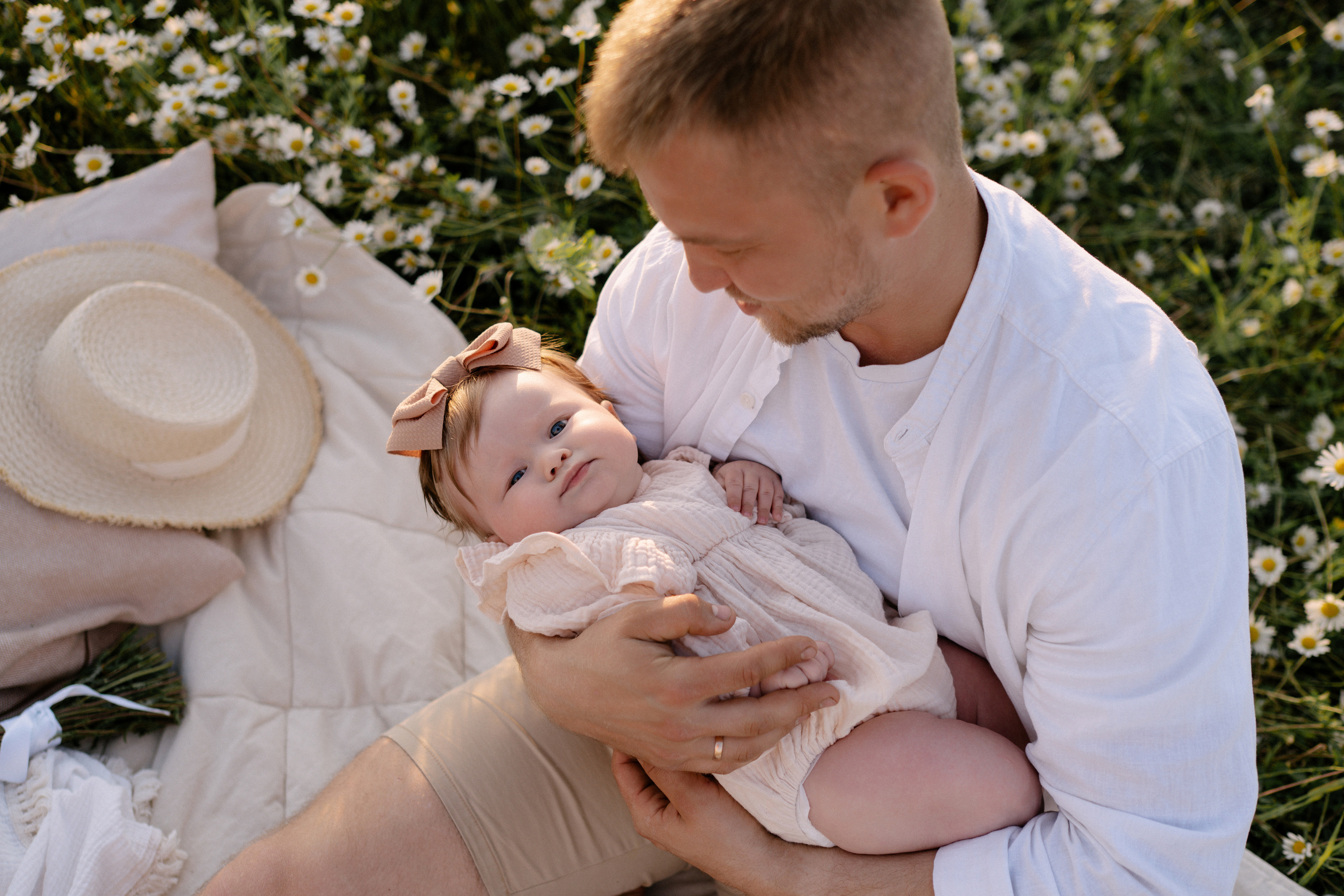 Любовь в ромашковом поле. Семейный и свадебный фотограф в Красногорске Анастасия Тихонова