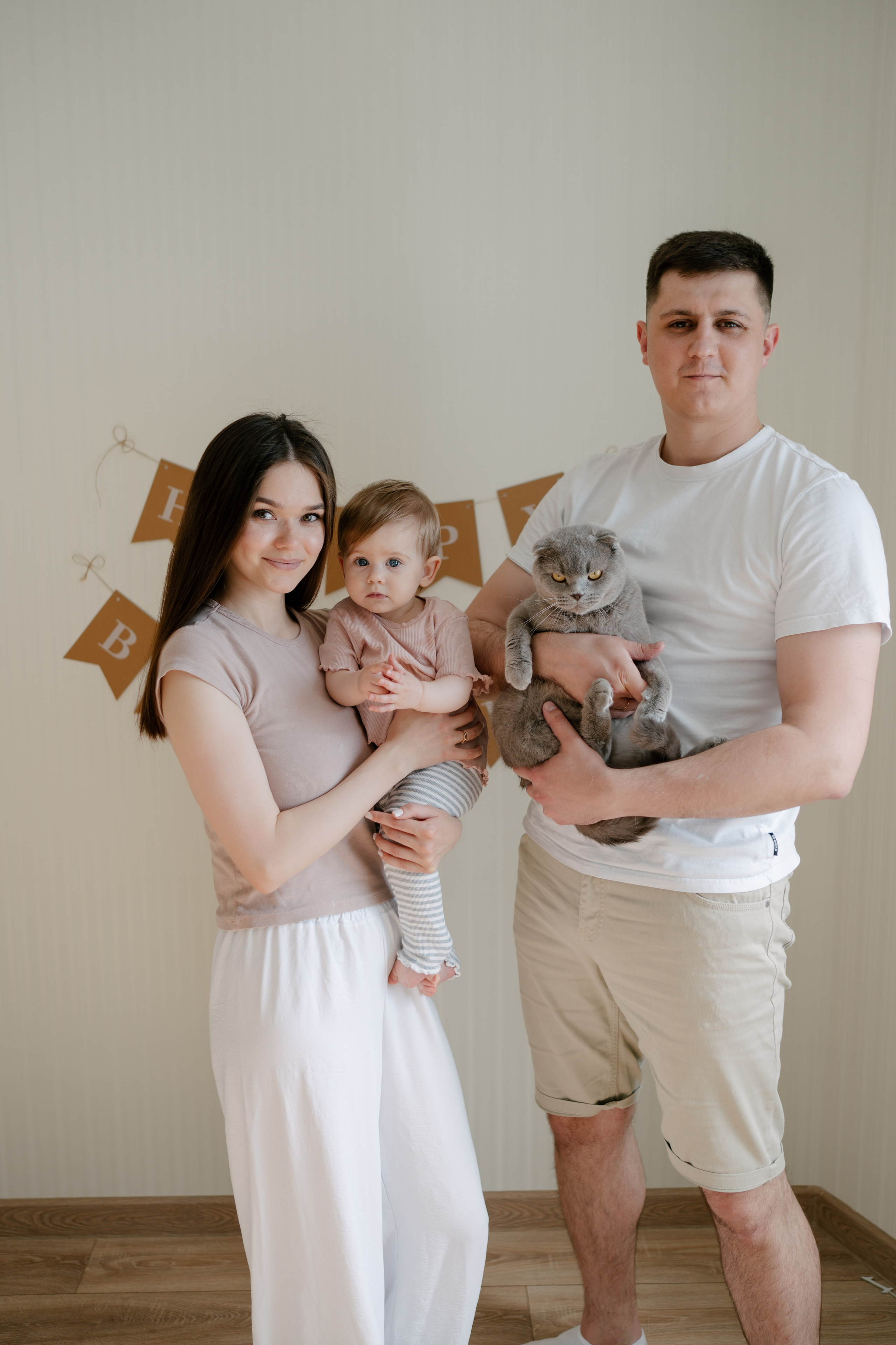 Полине годик. Семейный и свадебный фотограф в Красногорске Анастасия Тихонова