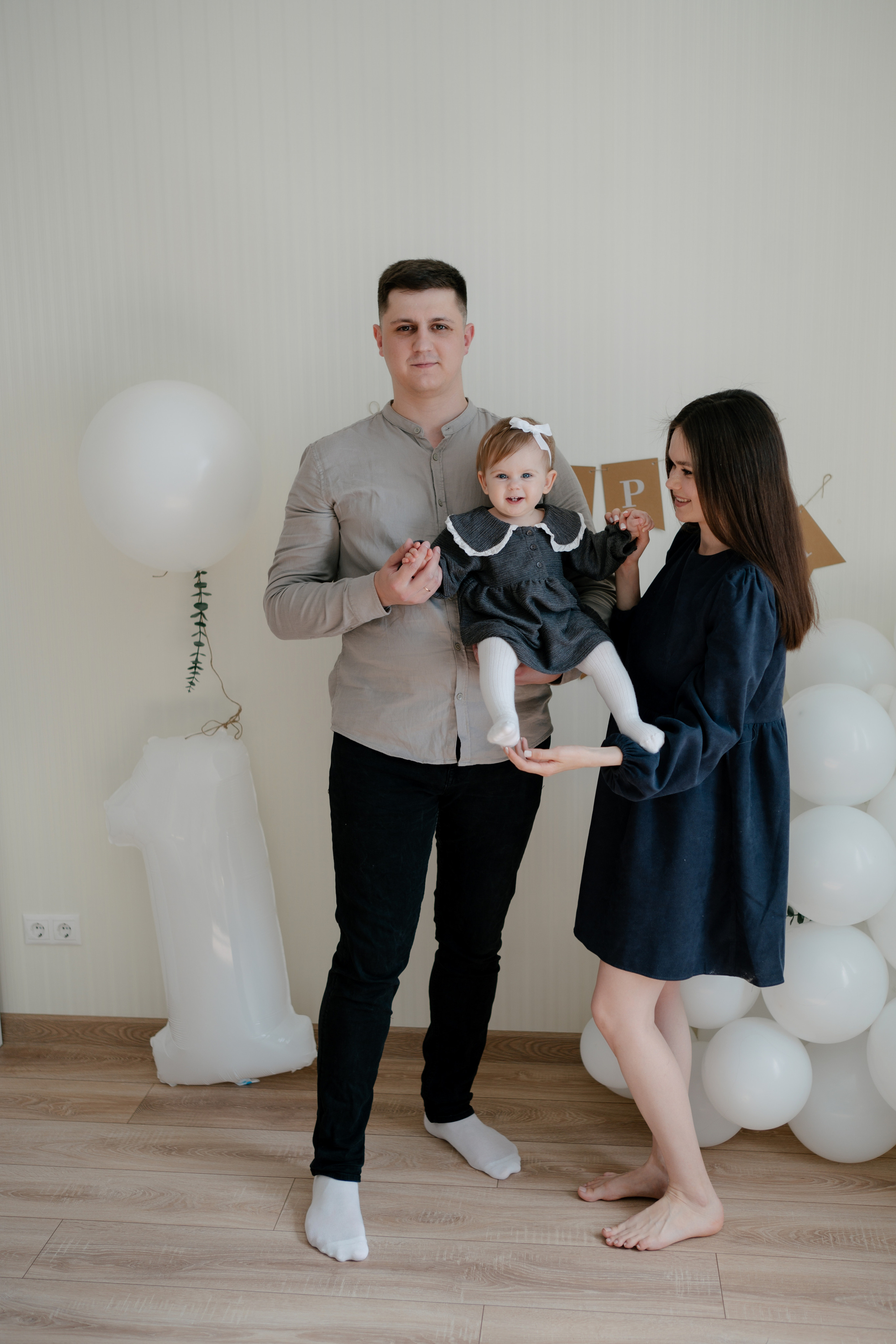 Полине годик. Семейный и свадебный фотограф в Красногорске Анастасия Тихонова