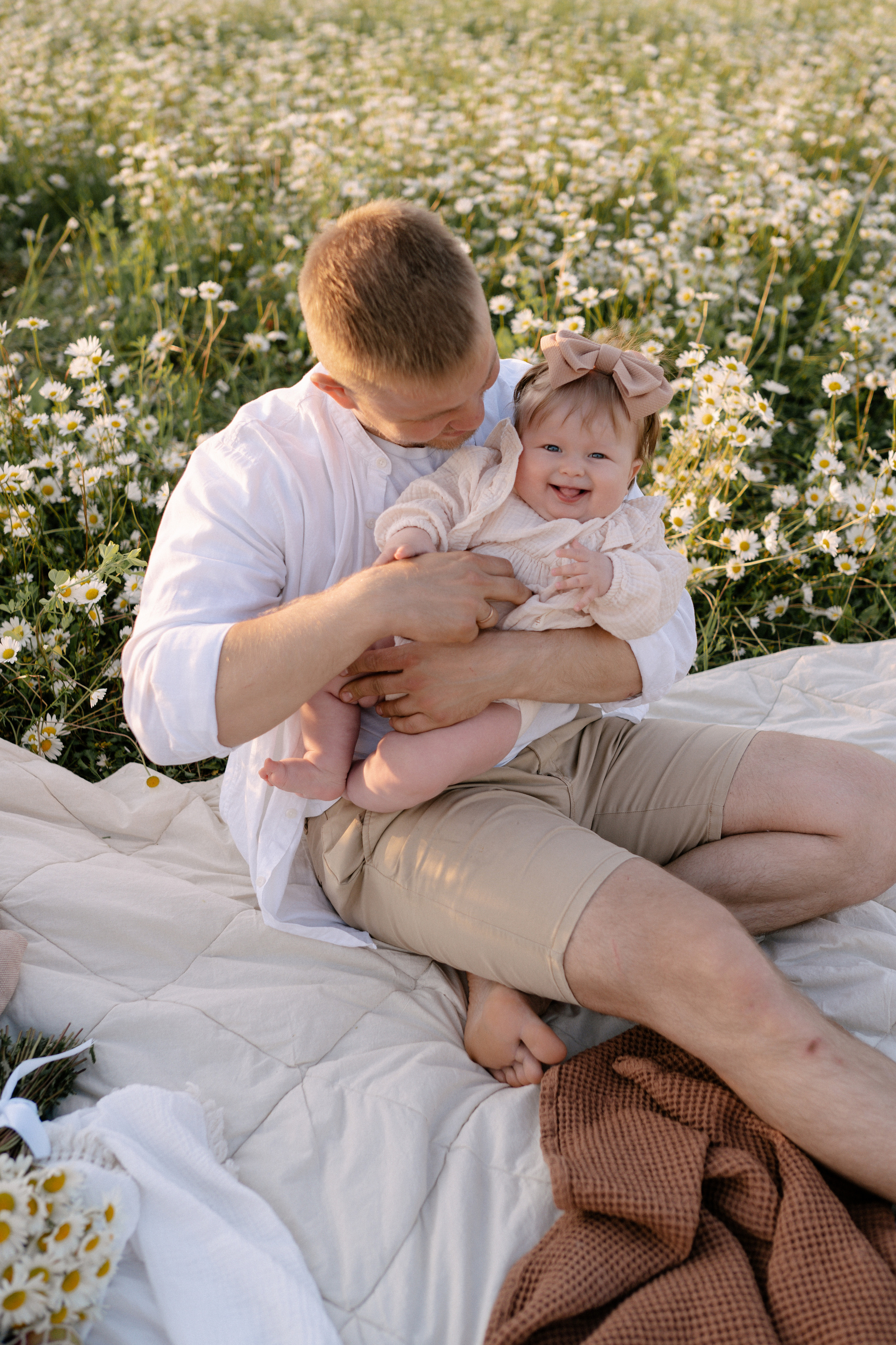 Любовь в ромашковом поле. Семейный и свадебный фотограф в Красногорске Анастасия Тихонова