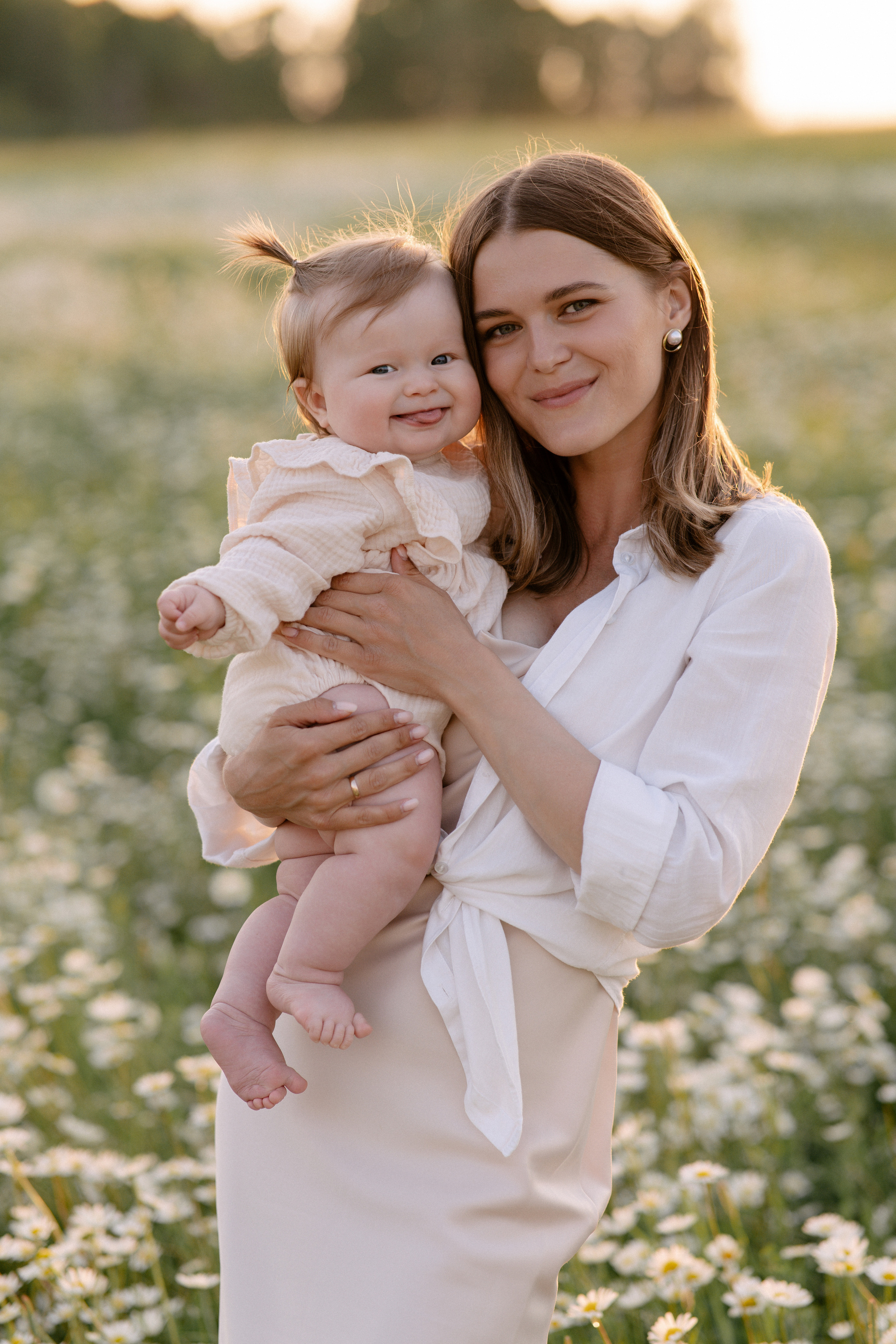 Любовь в ромашковом поле. Семейный и свадебный фотограф в Красногорске Анастасия Тихонова