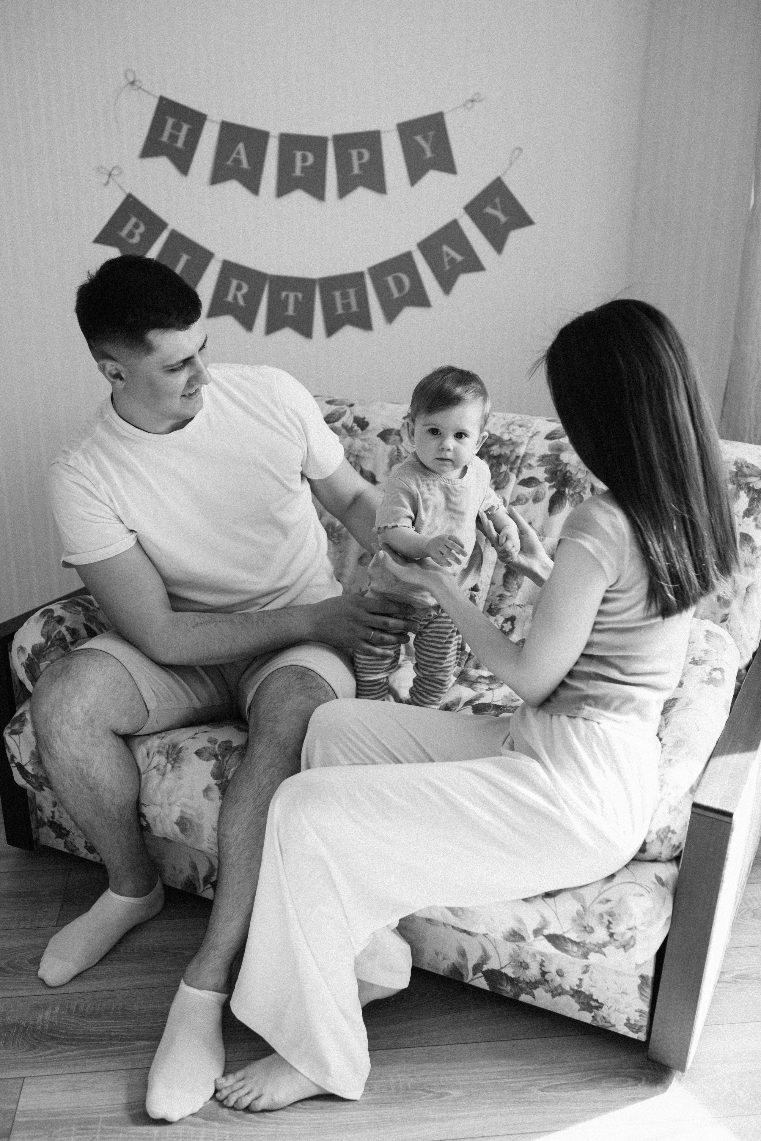 Полине годик. Семейный и свадебный фотограф в Красногорске Анастасия Тихонова