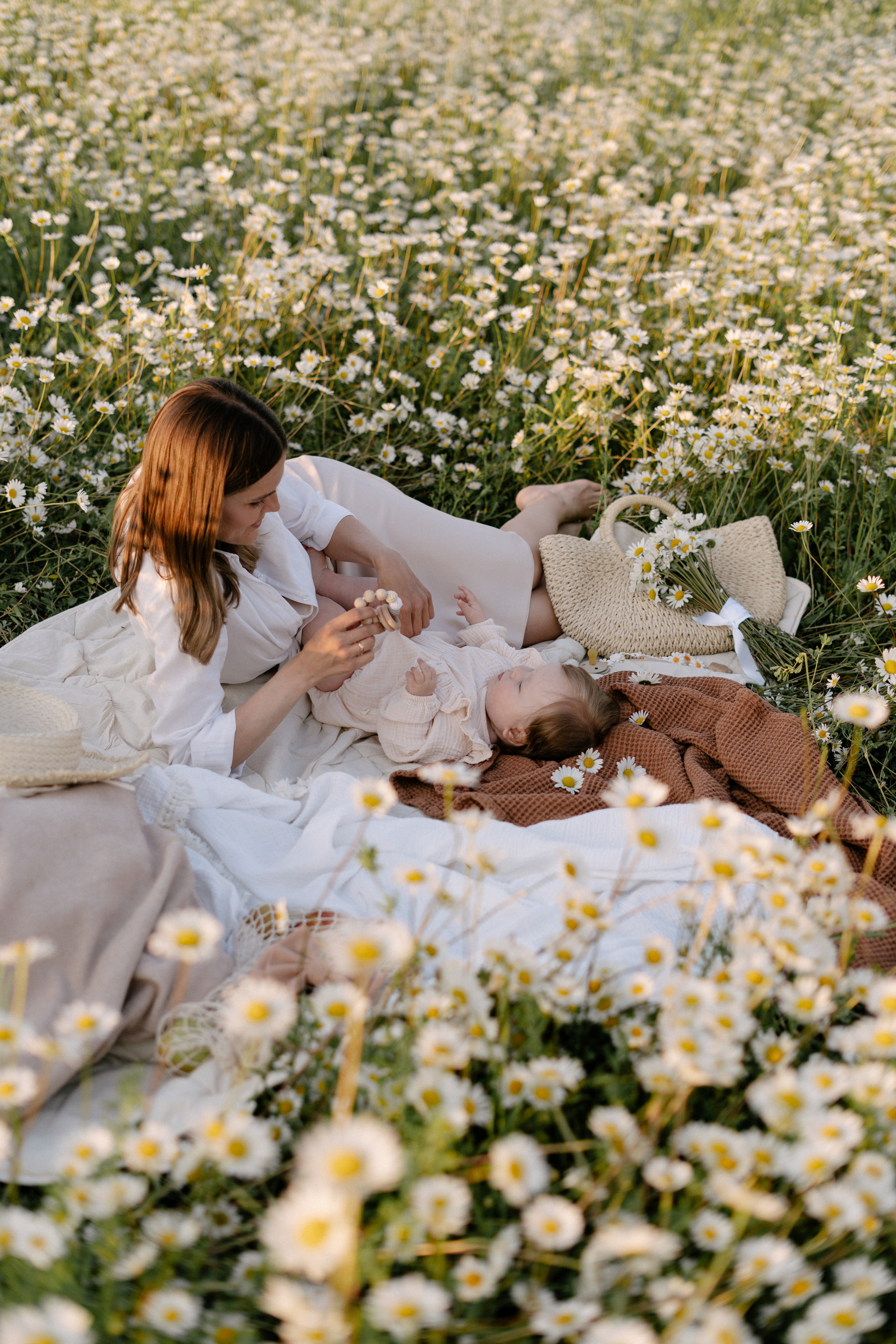 Любовь в ромашковом поле. Семейный и свадебный фотограф в Красногорске Анастасия Тихонова