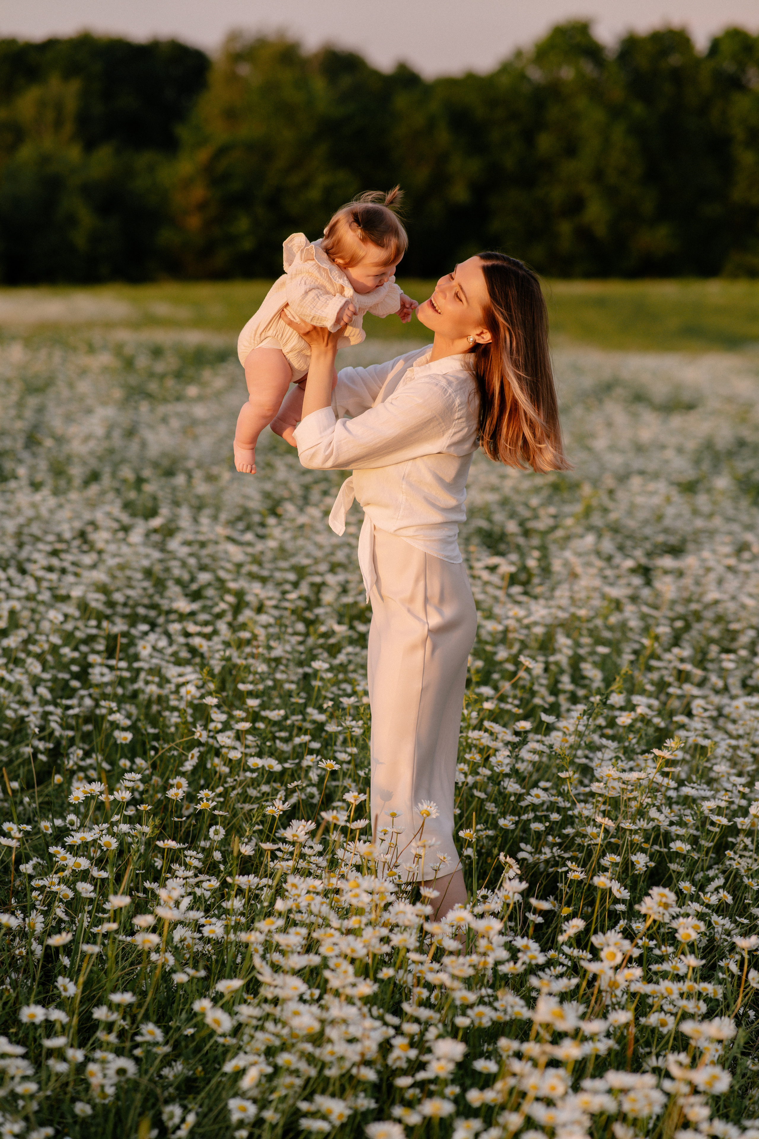 Любовь в ромашковом поле. Семейный и свадебный фотограф в Красногорске Анастасия Тихонова
