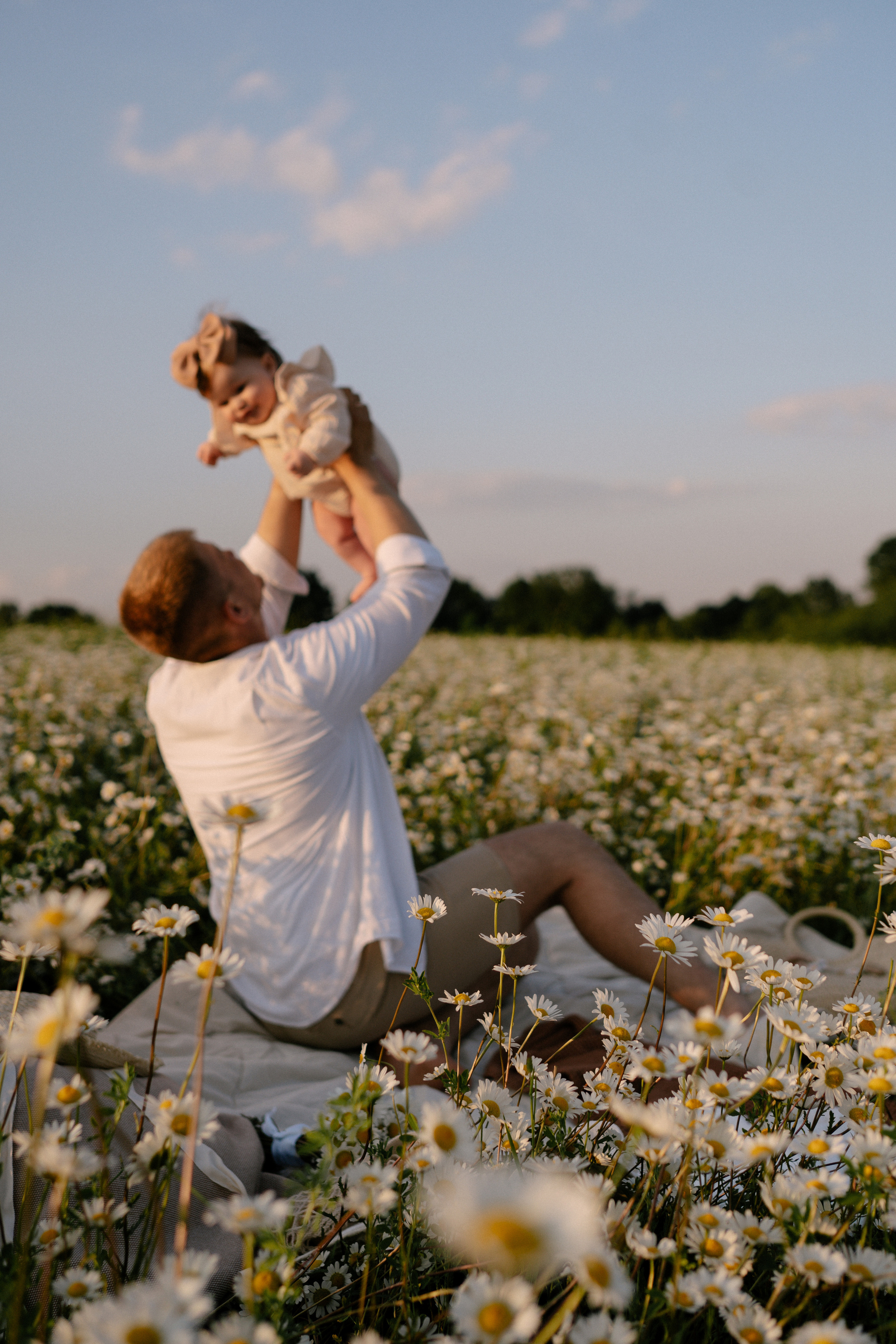 Любовь в ромашковом поле. Семейный и свадебный фотограф в Красногорске Анастасия Тихонова